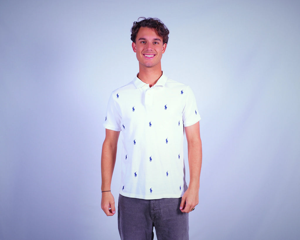 Ralph Lauren White Polo Shirt M
