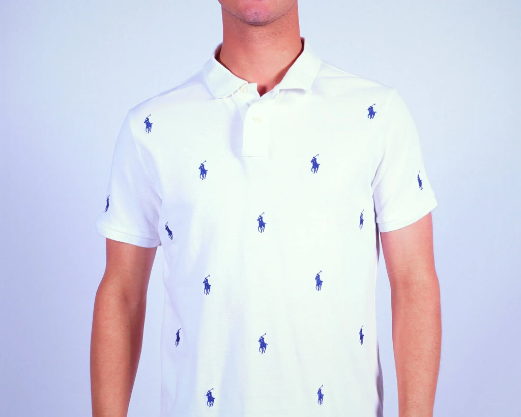 Ralph Lauren White Polo Shirt M