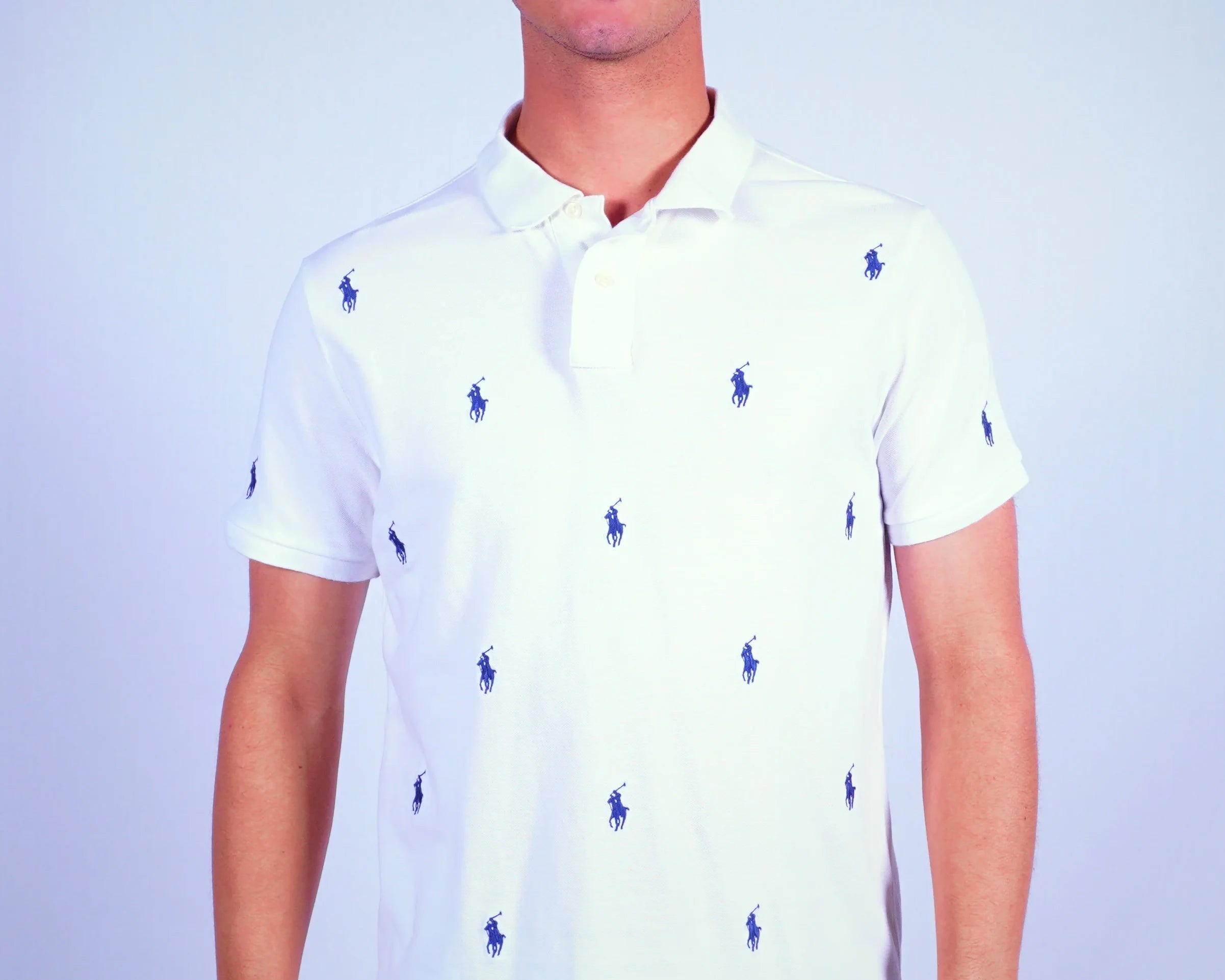 Ralph Lauren White Polo Shirt M