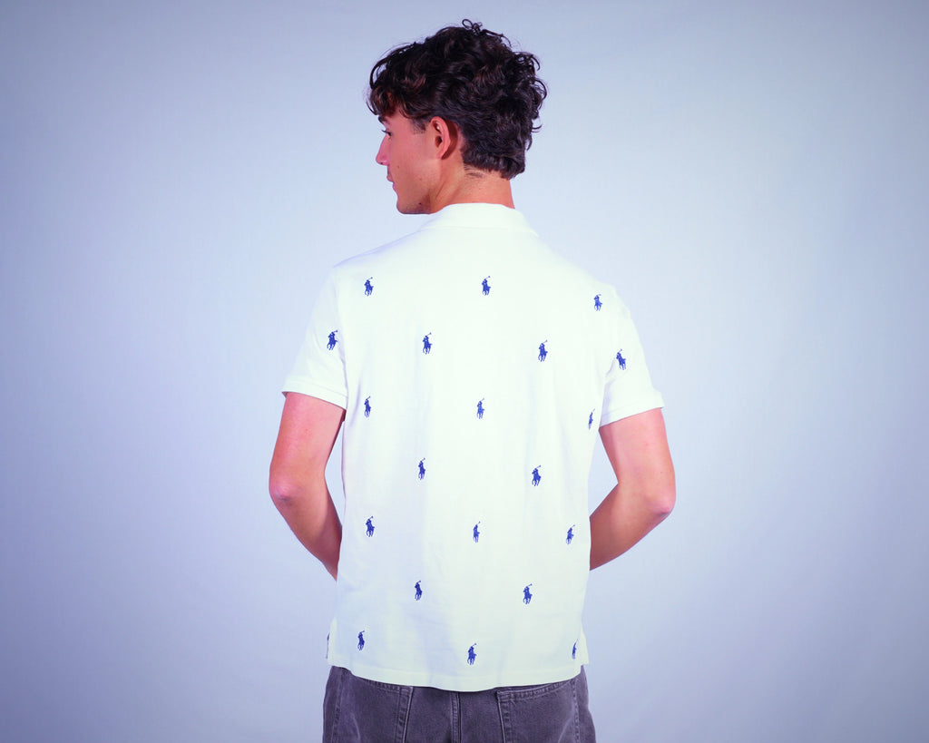 Ralph Lauren White Polo Shirt M
