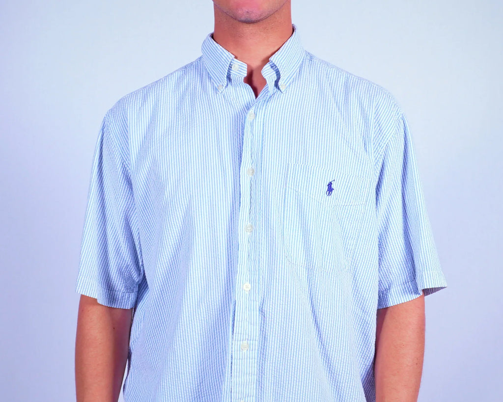 Ralph Lauren Blue Short-sleeve Shirt M