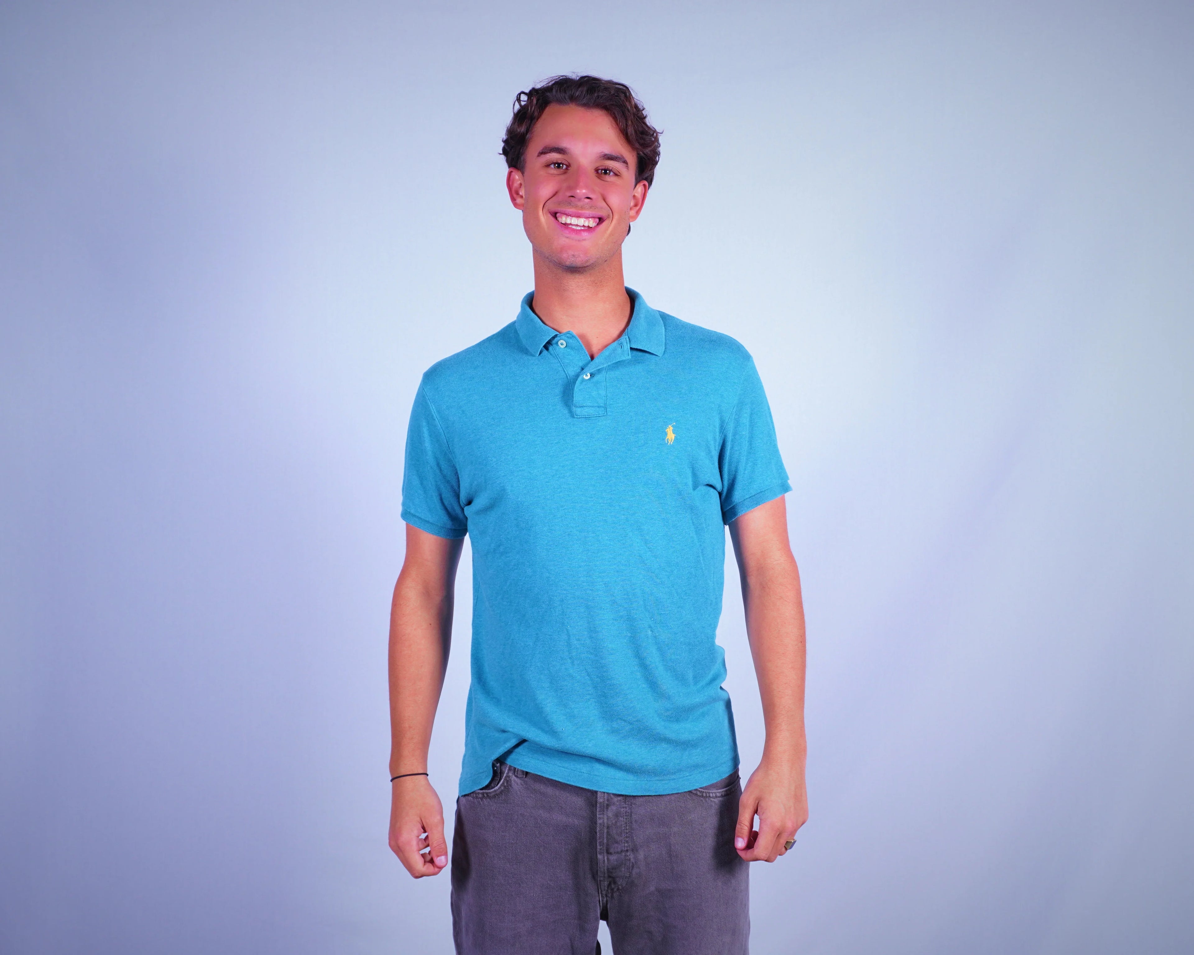 Ralph Lauren Blue Polo Shirt M