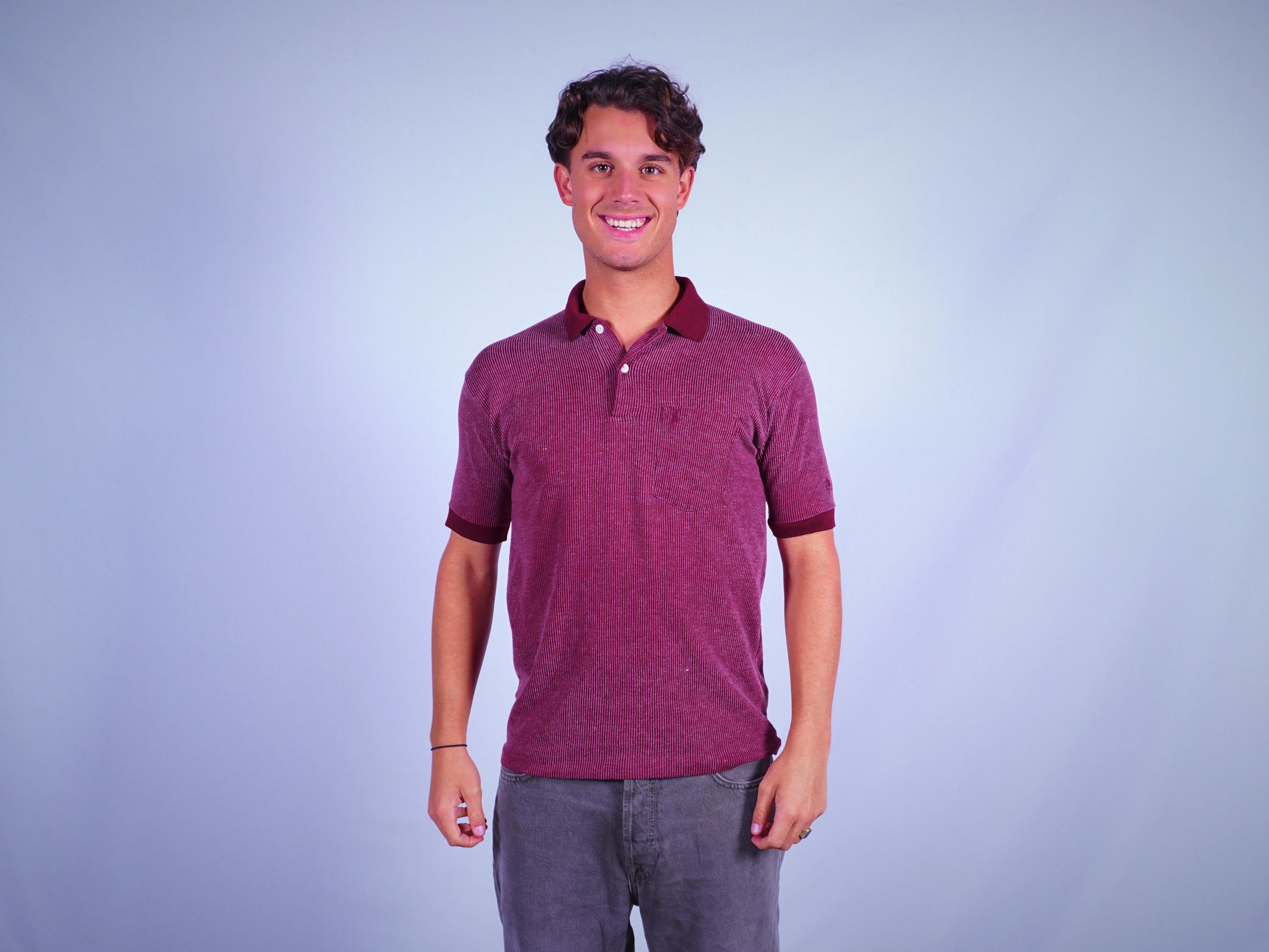 Ralph Lauren Purple Polo Shirt M