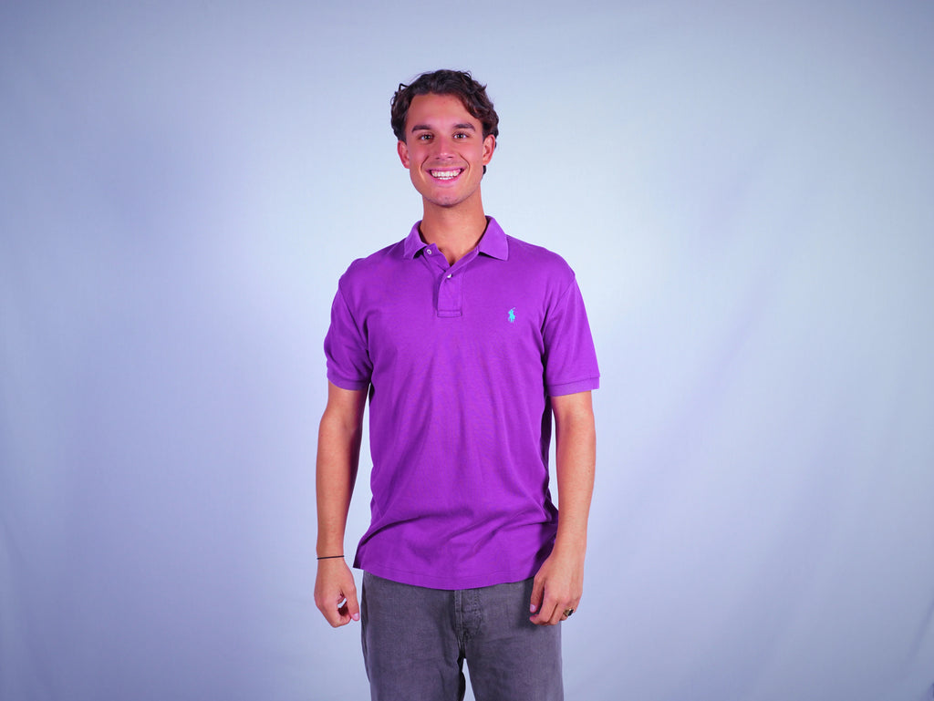 Ralph Lauren Purple Polo Shirt M
