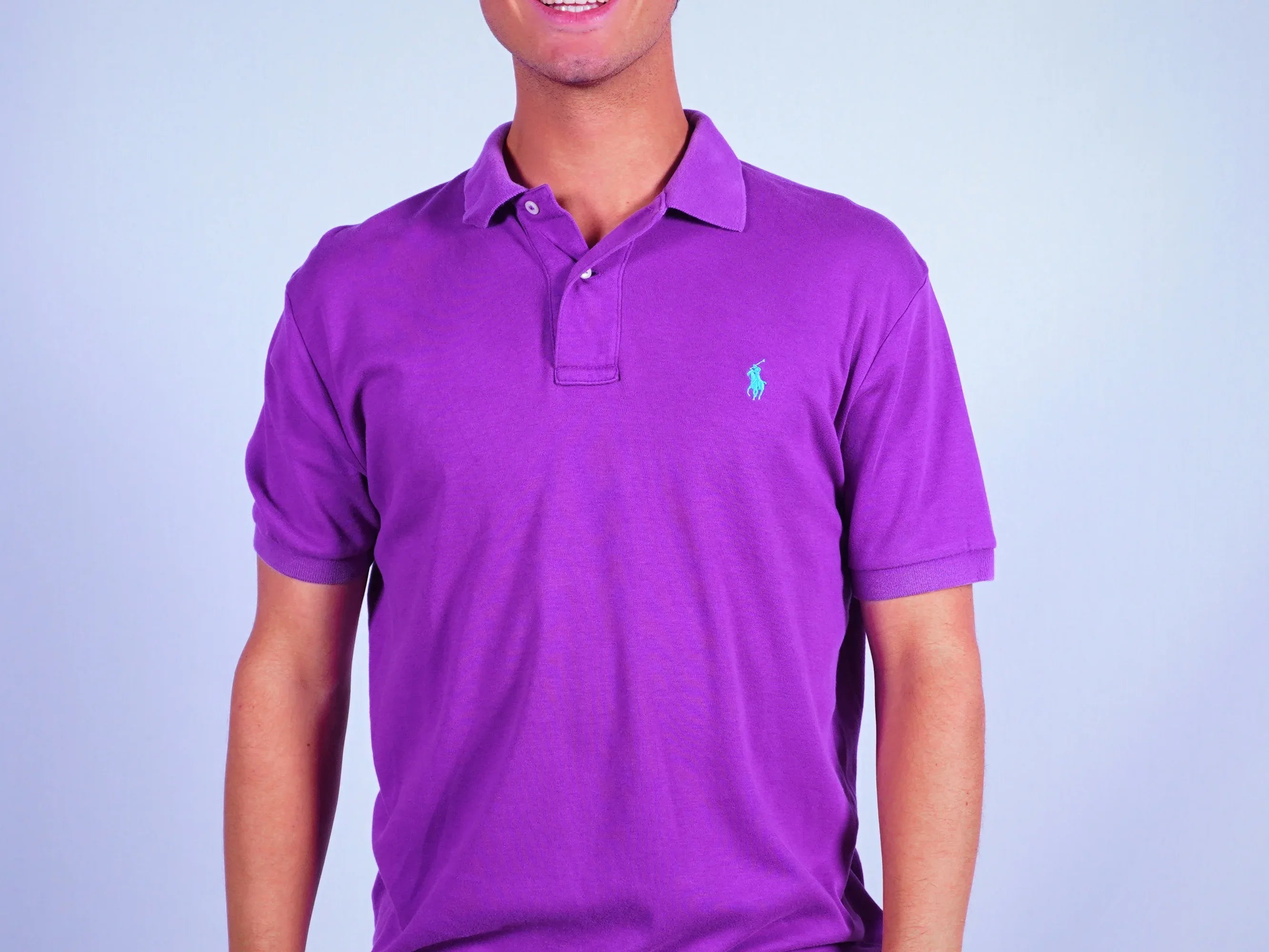 Ralph Lauren Purple Polo Shirt M