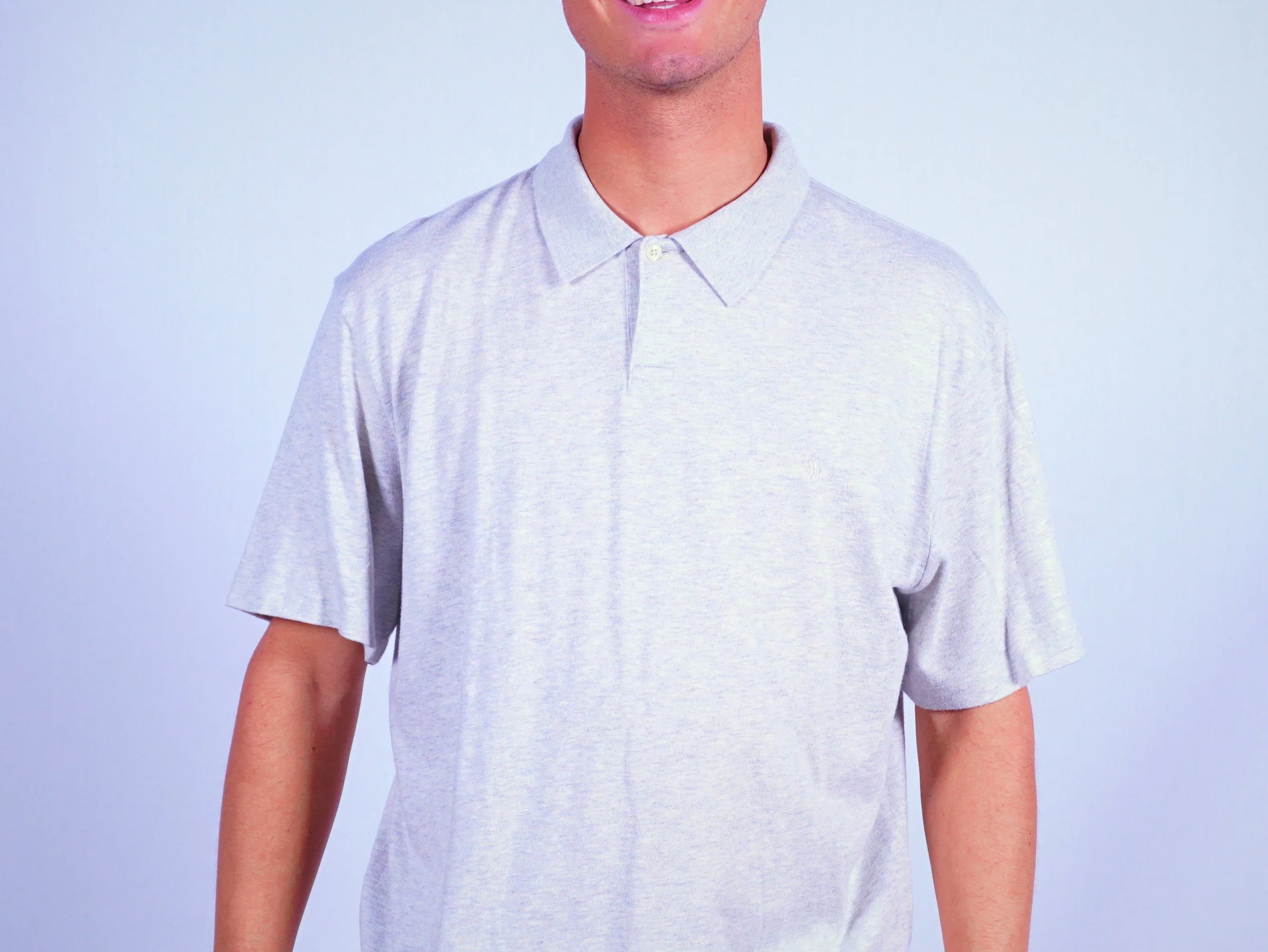Ralph Lauren Grey Polo Shirt L
