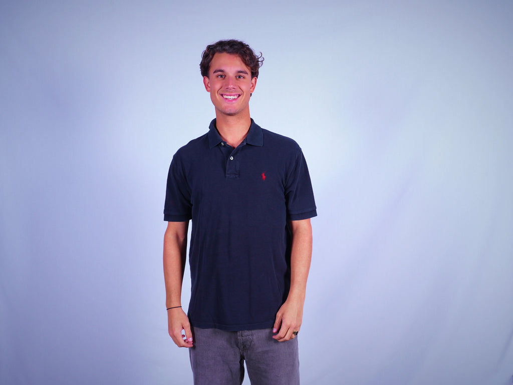 Ralph Lauren Black Polo Shirt M