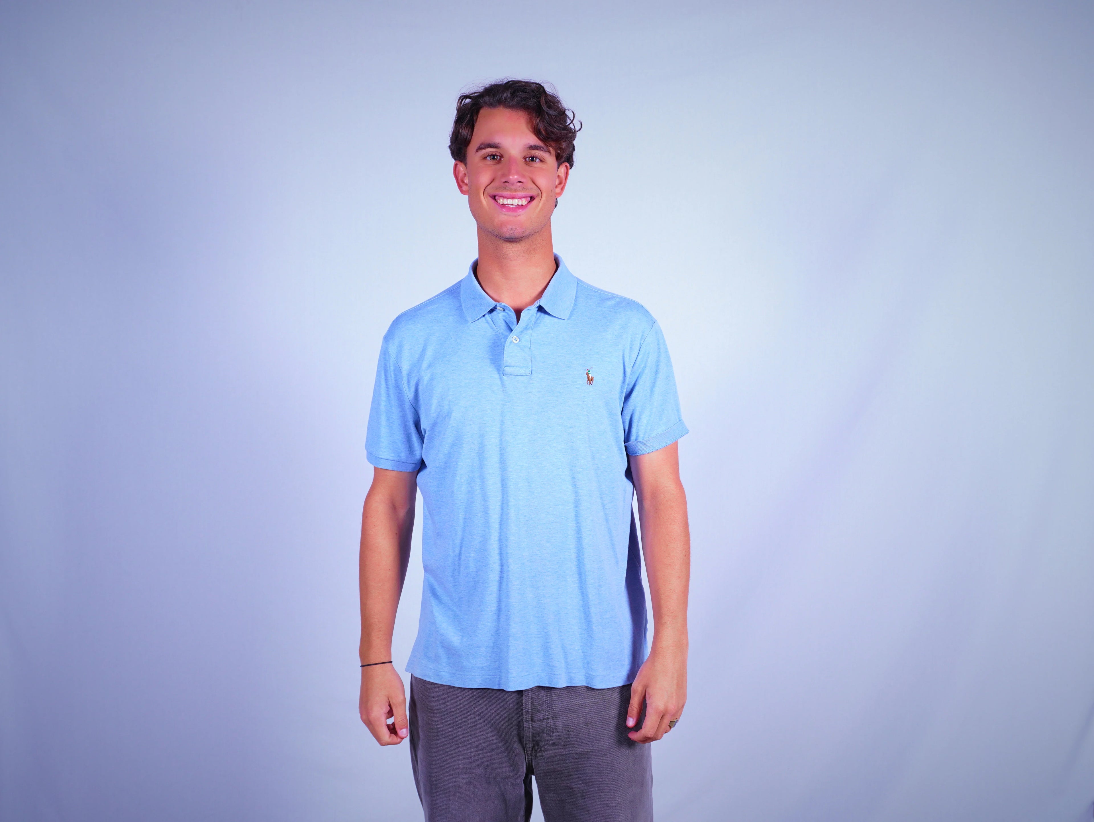 Ralph Lauren Blue Polo Shirt M