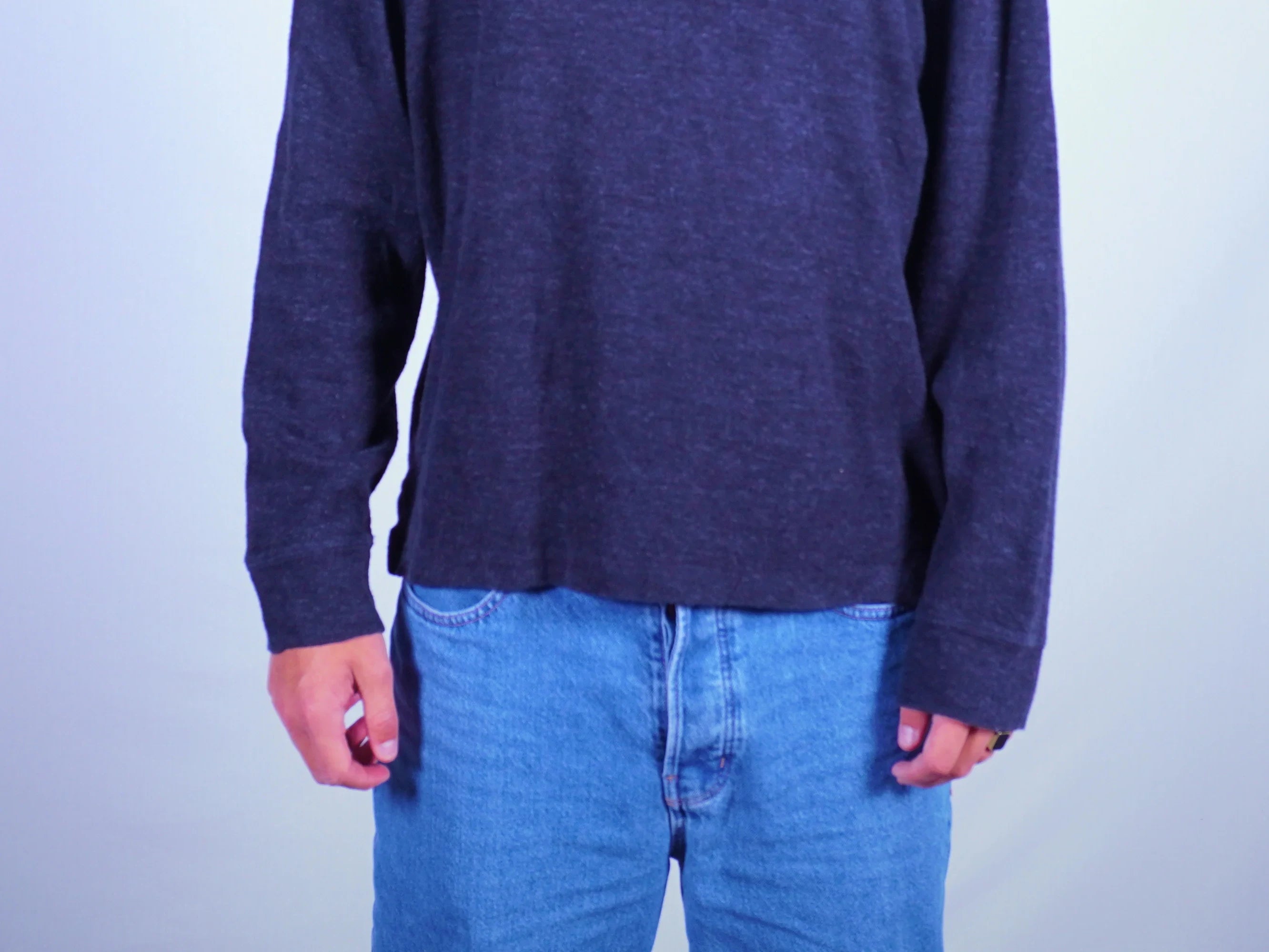 Ralph Lauren Black Qaurter-zip M