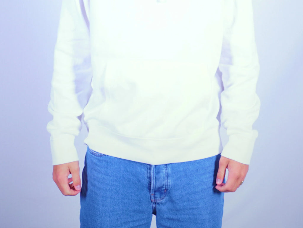 Ralph Lauren White Hoodie L