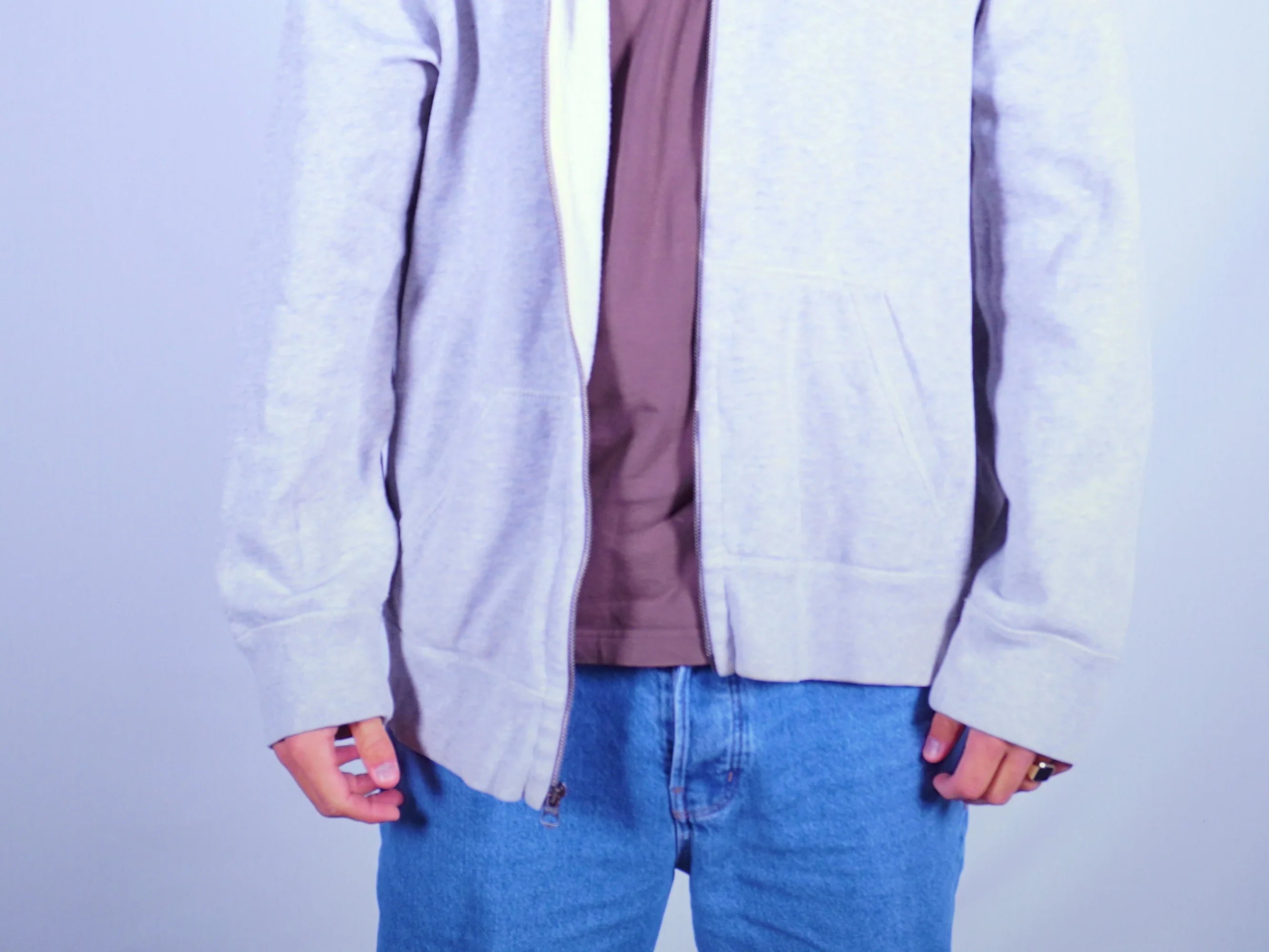 Ralph Lauren Grey Hoodie L