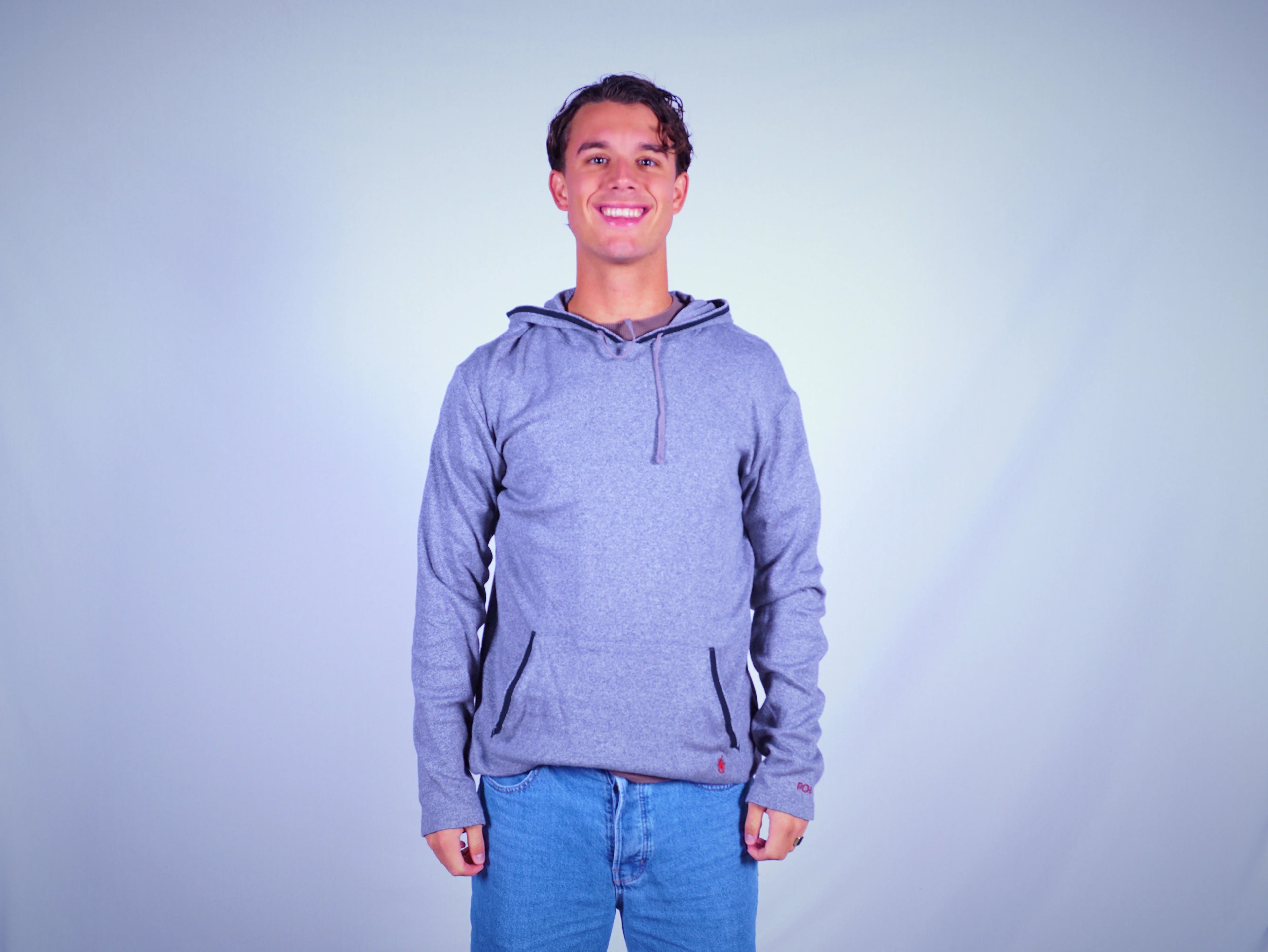 Ralph Lauren Grey Hoodie L