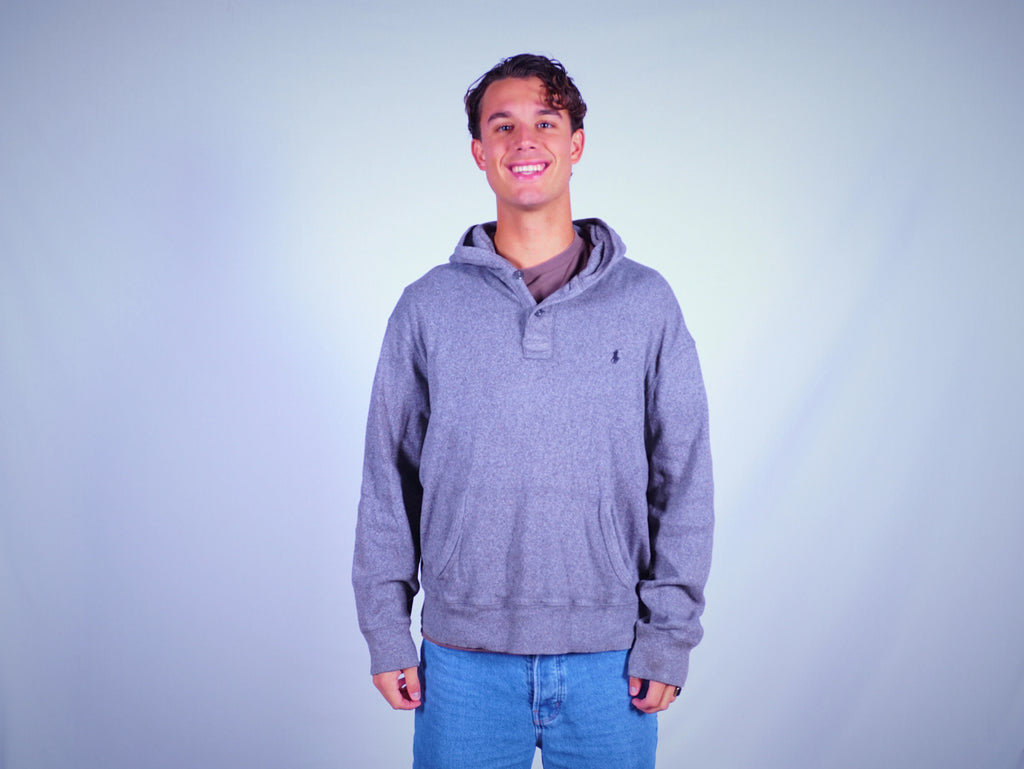 Ralph Lauren Grey Hoodie L