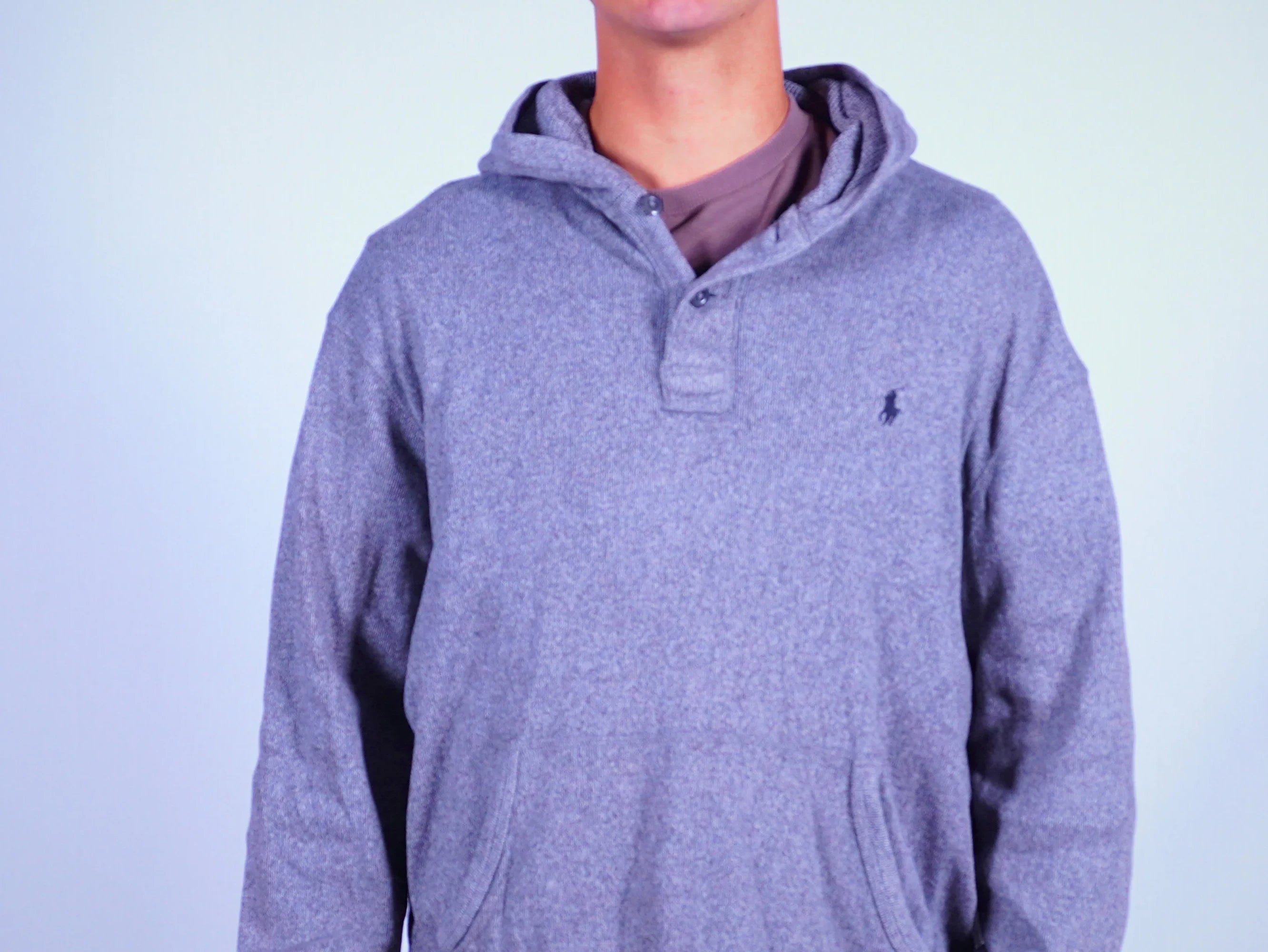 Ralph Lauren Grey Hoodie L