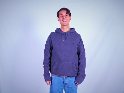 Ralph Lauren Navy Hoodie L