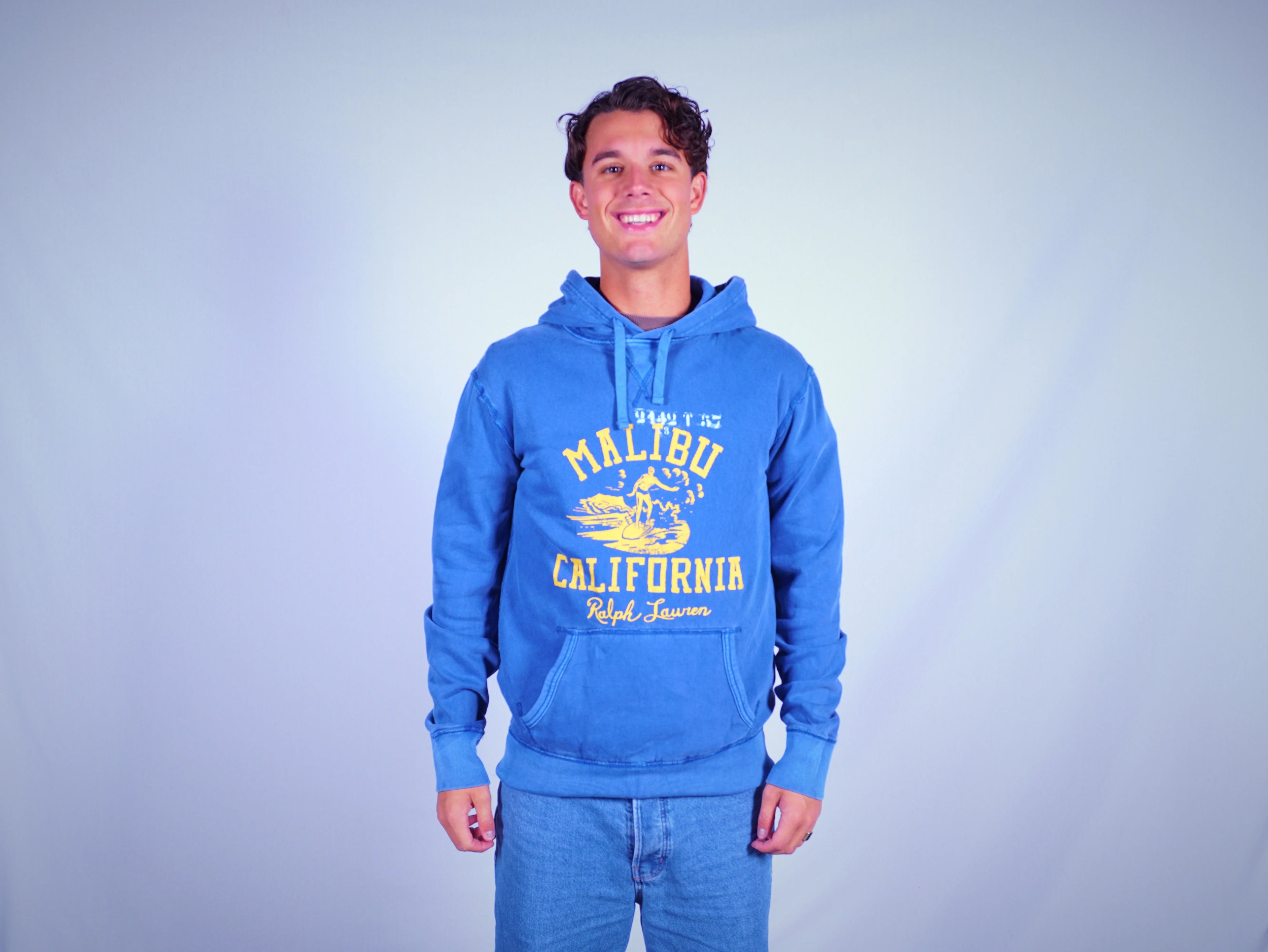 Ralph Lauren Blue Hoodie M