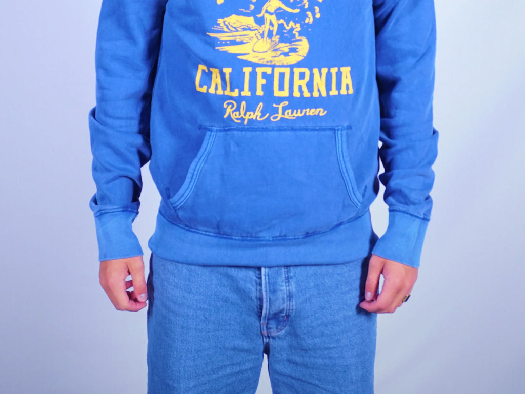 Ralph Lauren Blue Hoodie M