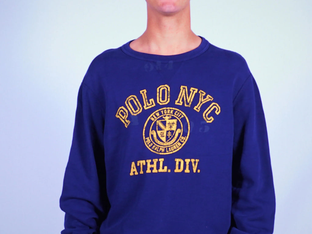 Ralph Lauren Navy Sweater L