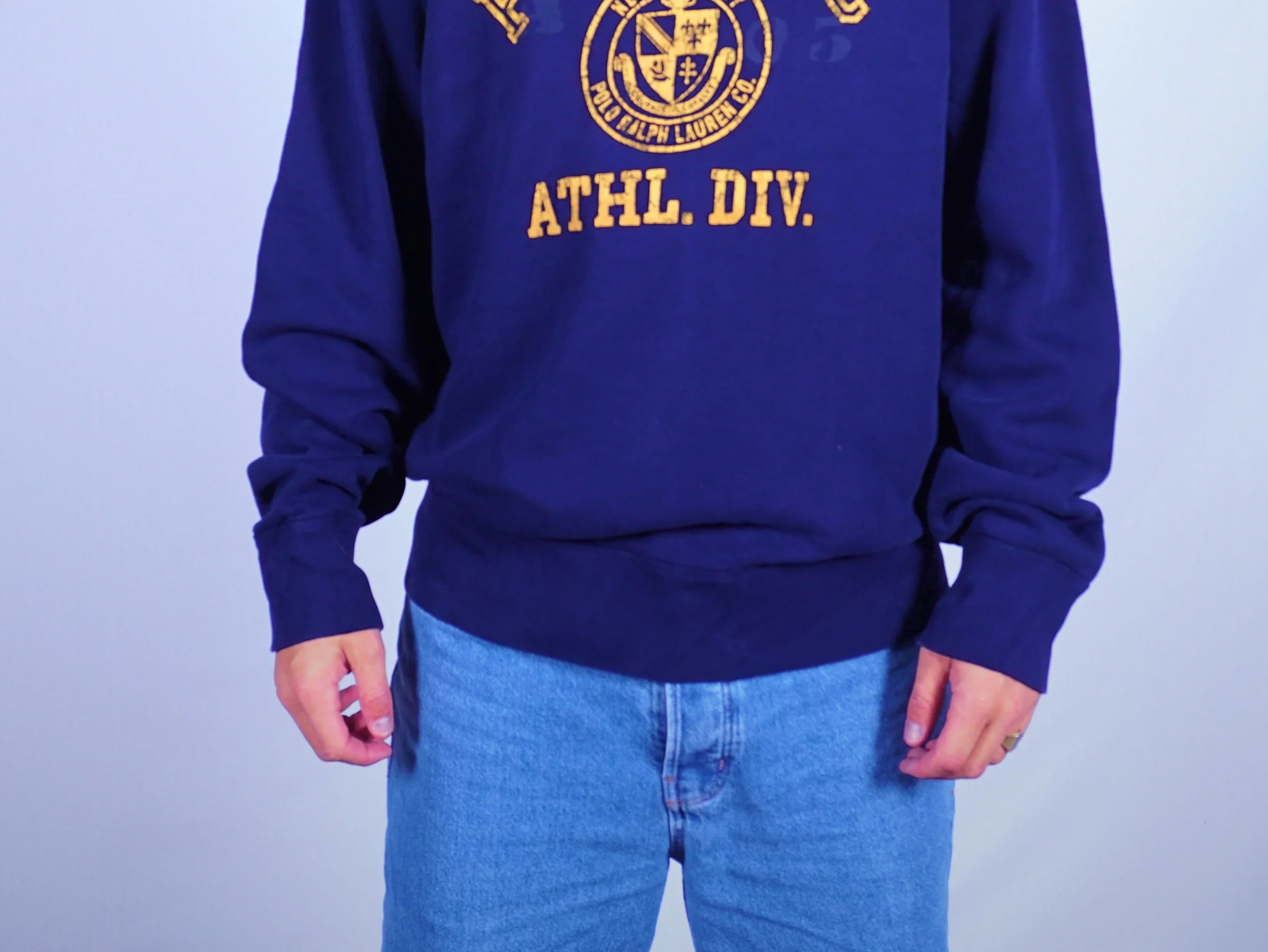 Ralph Lauren Navy Sweater L