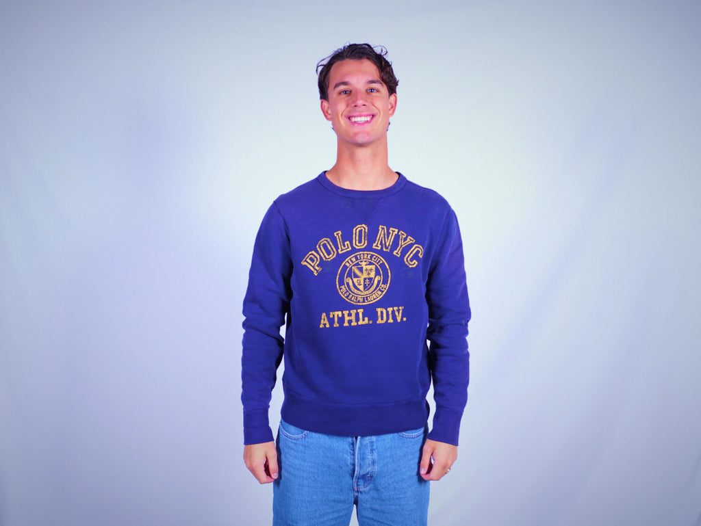 Ralph Lauren Navy Sweater M