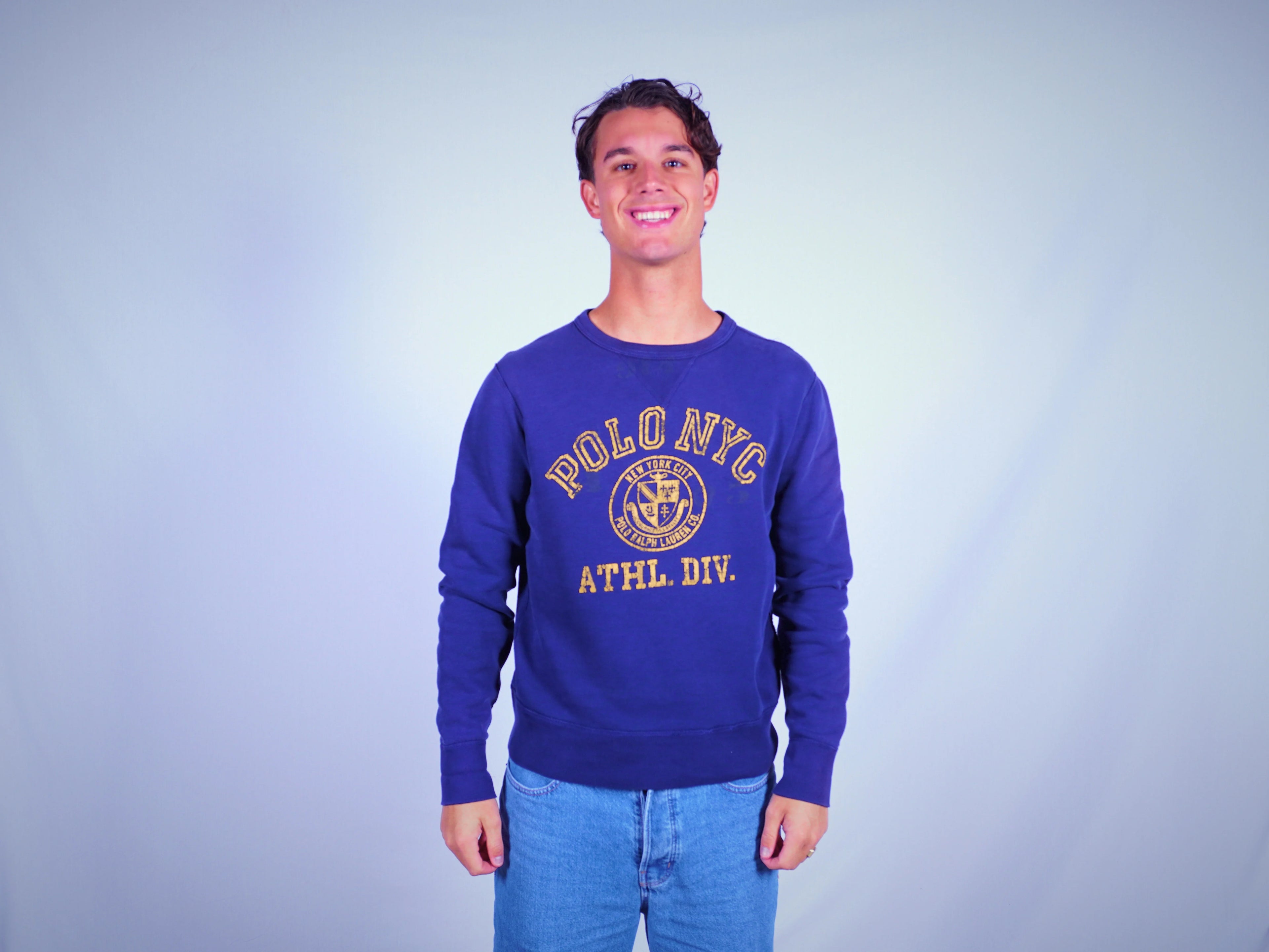 Ralph Lauren Navy Sweater M