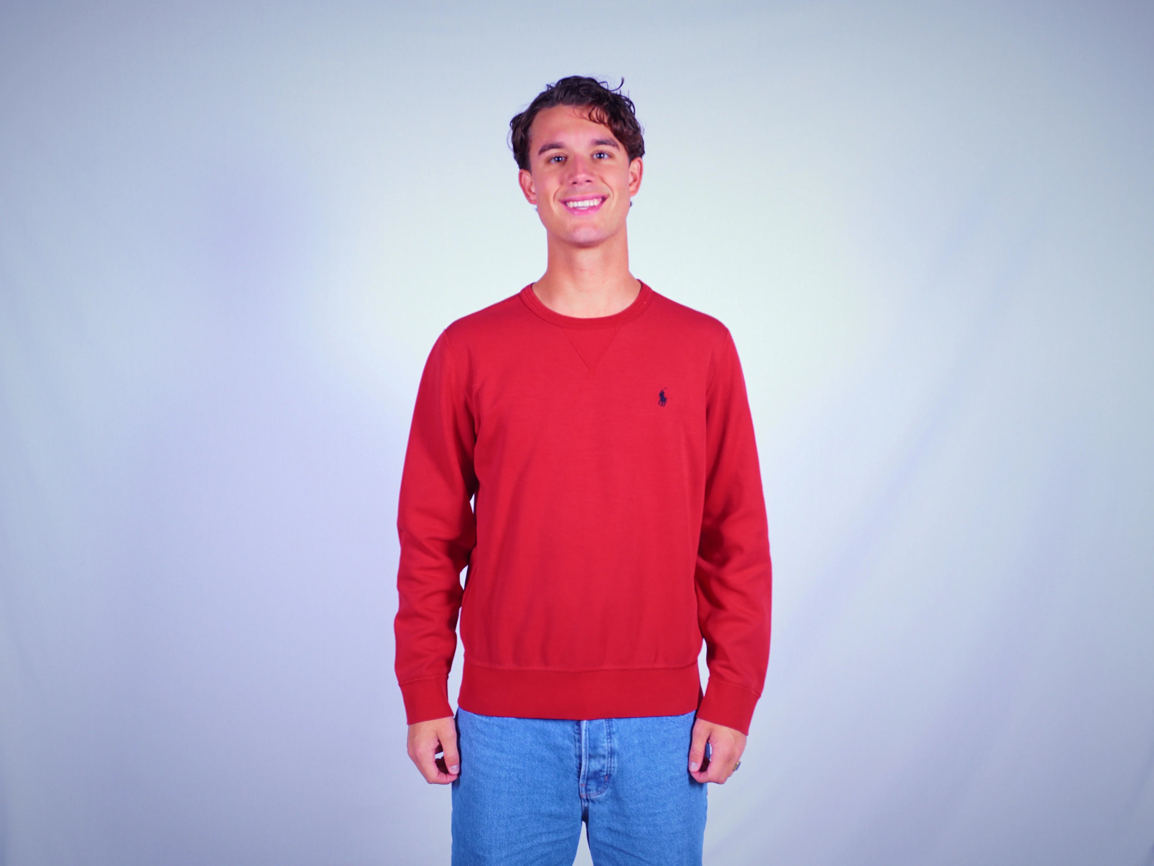 Ralph Lauren Red Sweater M