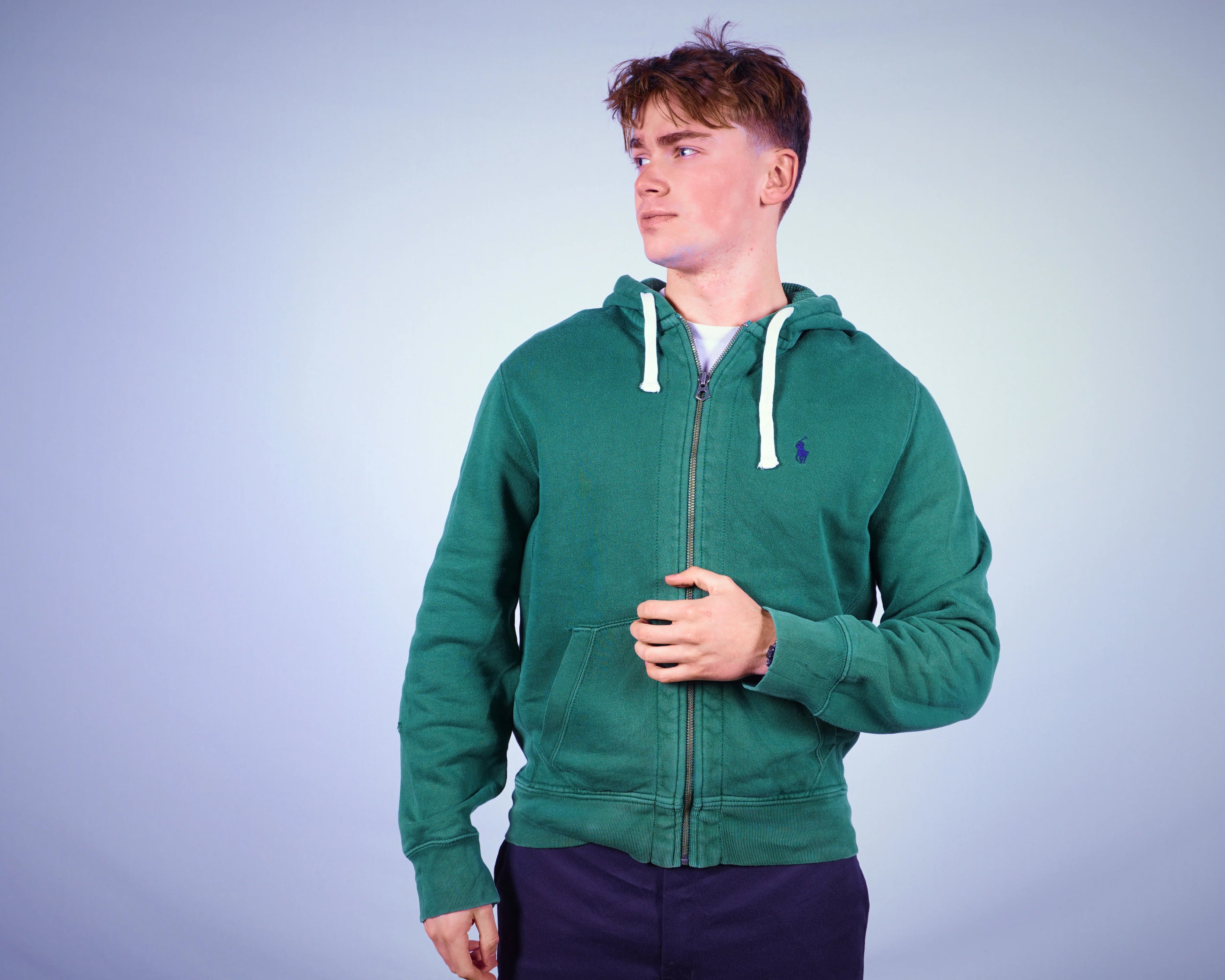 Ralph Lauren Full-zip Hoodie (M)