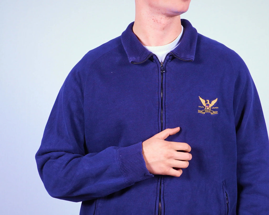 Ralph Lauren Full-Zip Sweater (M)