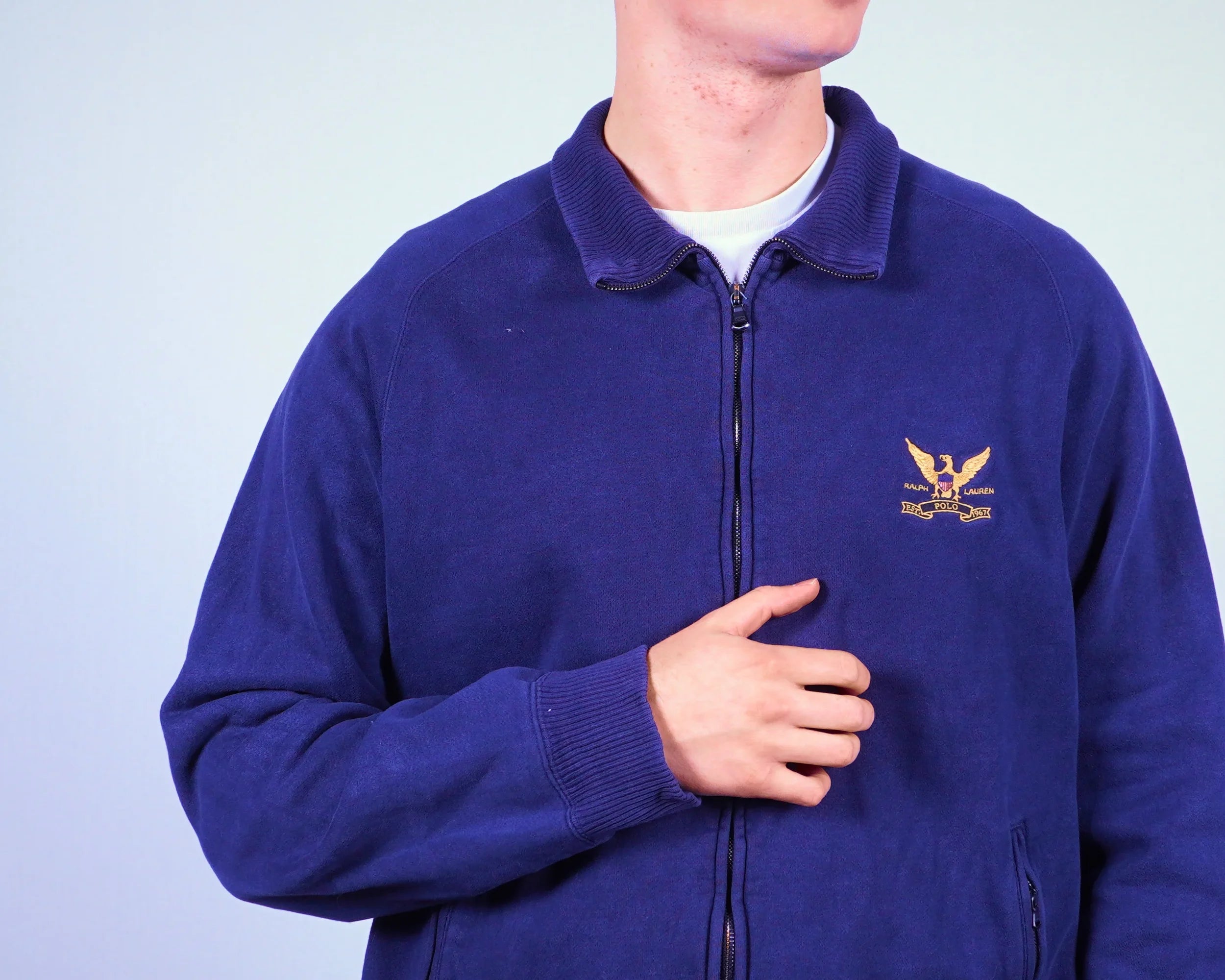 Ralph Lauren Full-Zip Sweater (M)