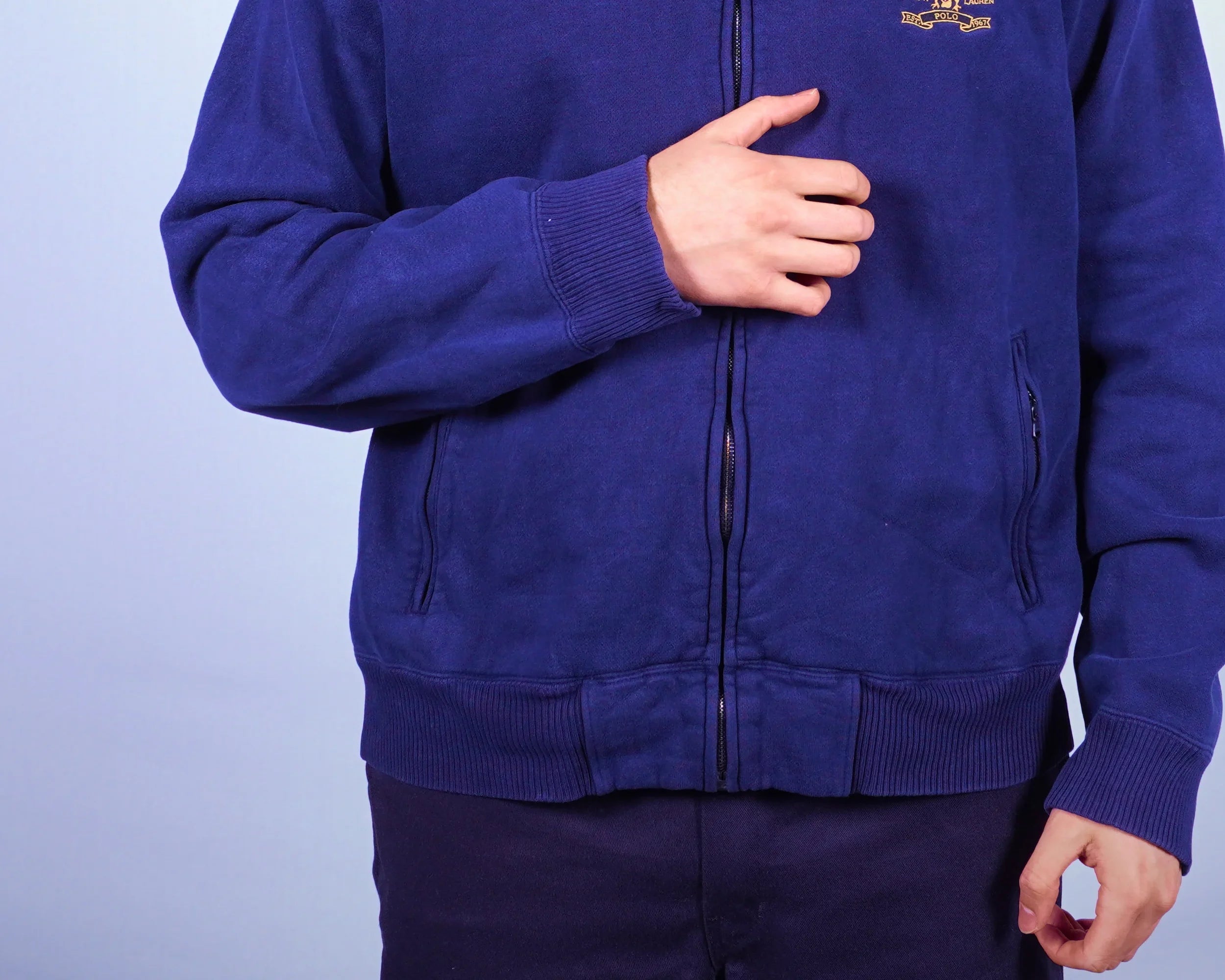 Ralph Lauren Full-Zip Sweater (M)