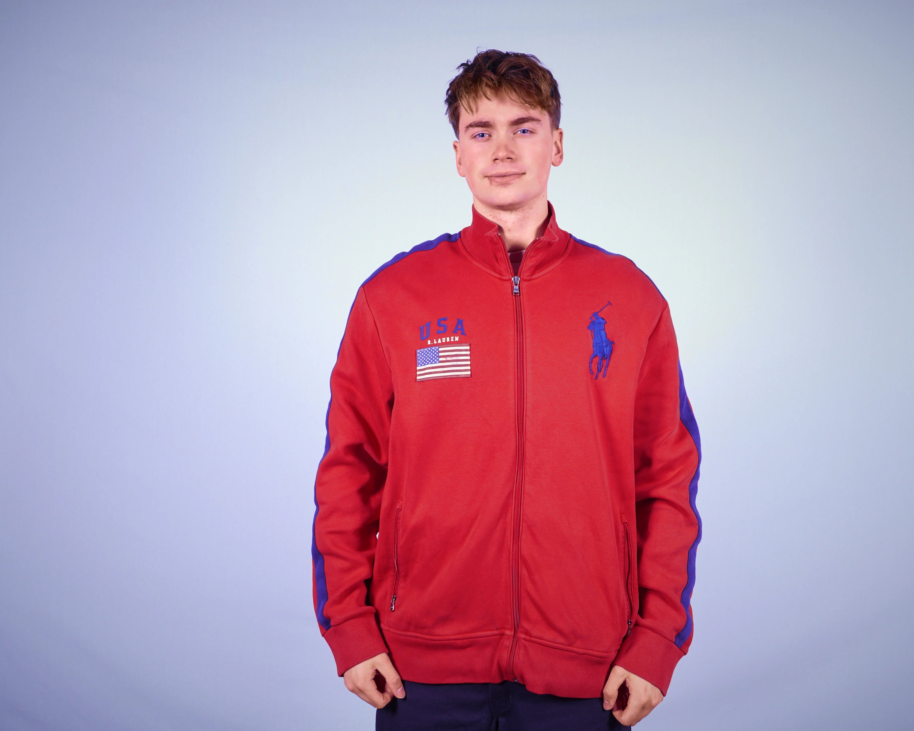 Ralph Lauren Full-Zip Sweater (L)