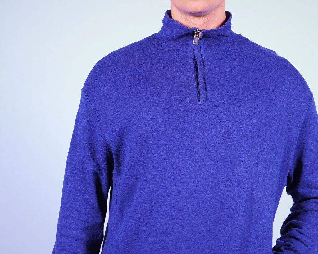 Ralph Lauren Quarter-Zip Sweater (L)