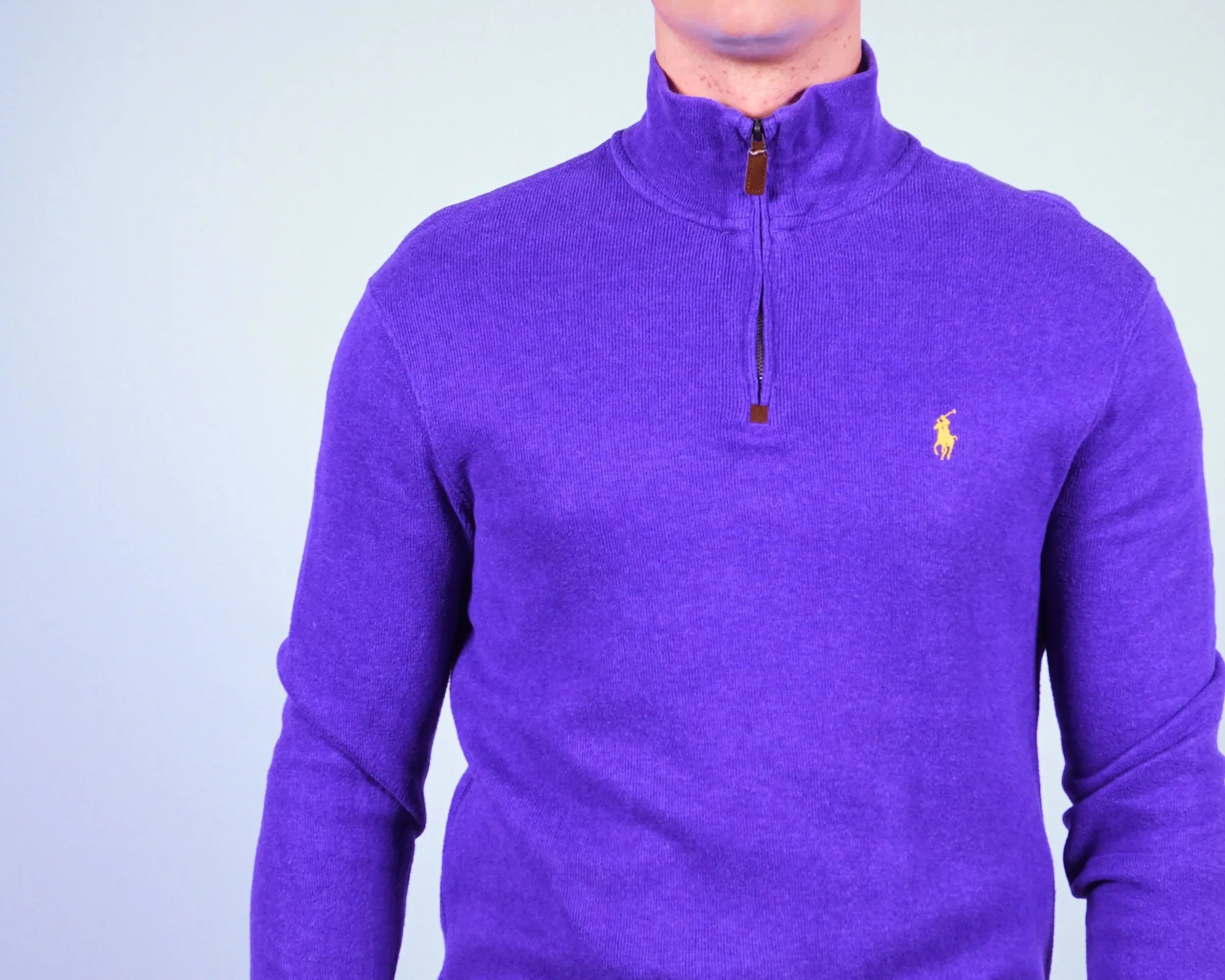 Ralph Lauren Quarter-Zip Sweater (S)