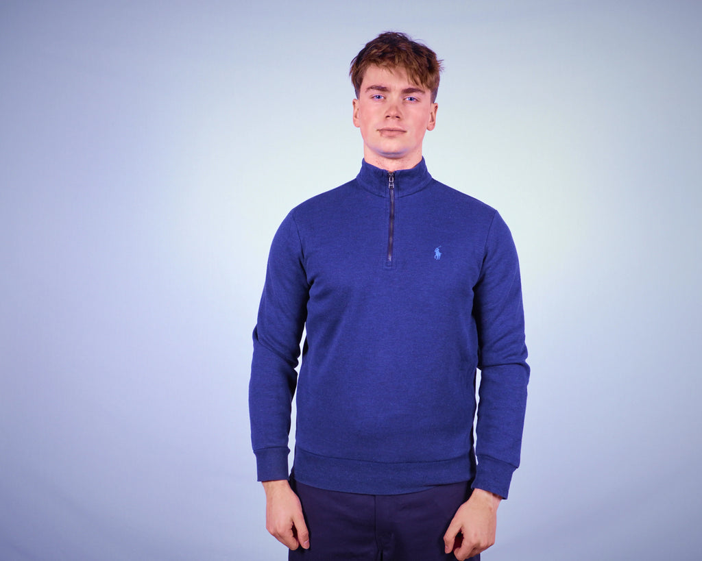 Ralph Lauren Quarter-Zip Sweater (M)