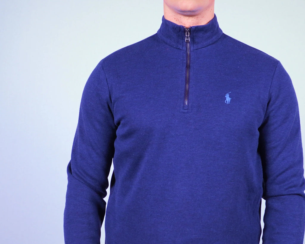 Ralph Lauren Quarter-Zip Sweater (M)