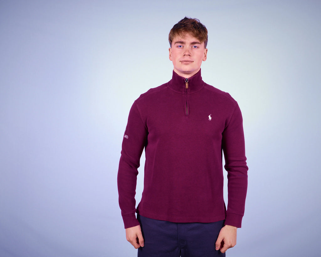 Ralph Lauren Quarter-Zip Sweater (S)