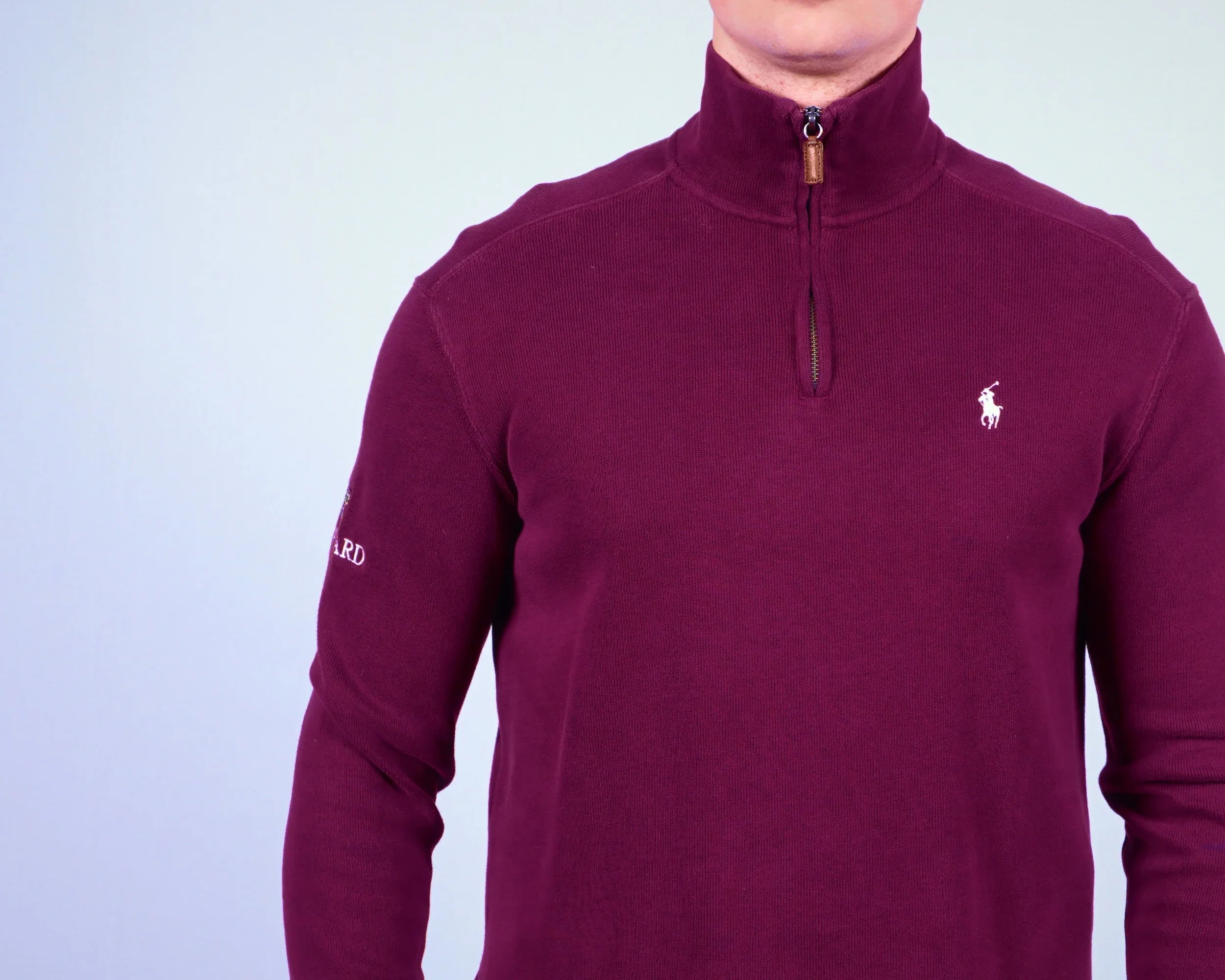 Ralph Lauren Quarter-Zip Sweater (S)