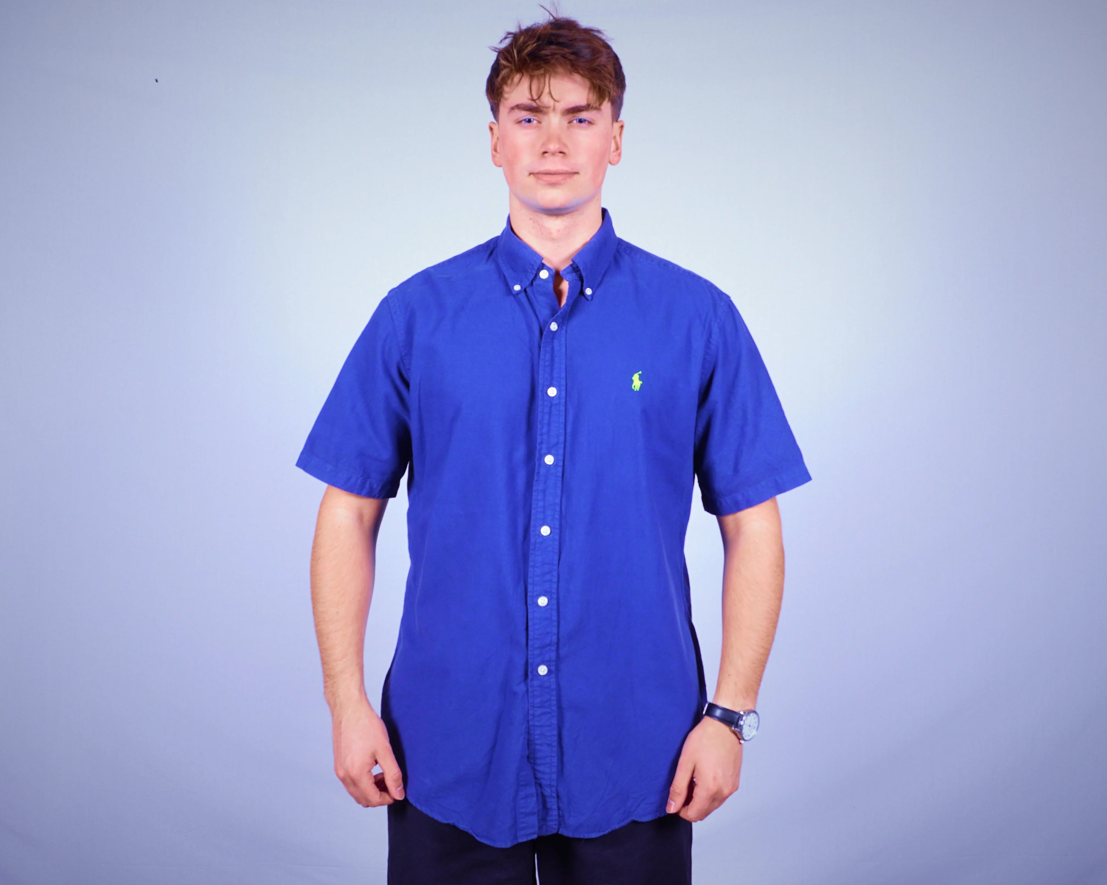 Ralph Lauren Short Sleeve Button-up Shirt (S)