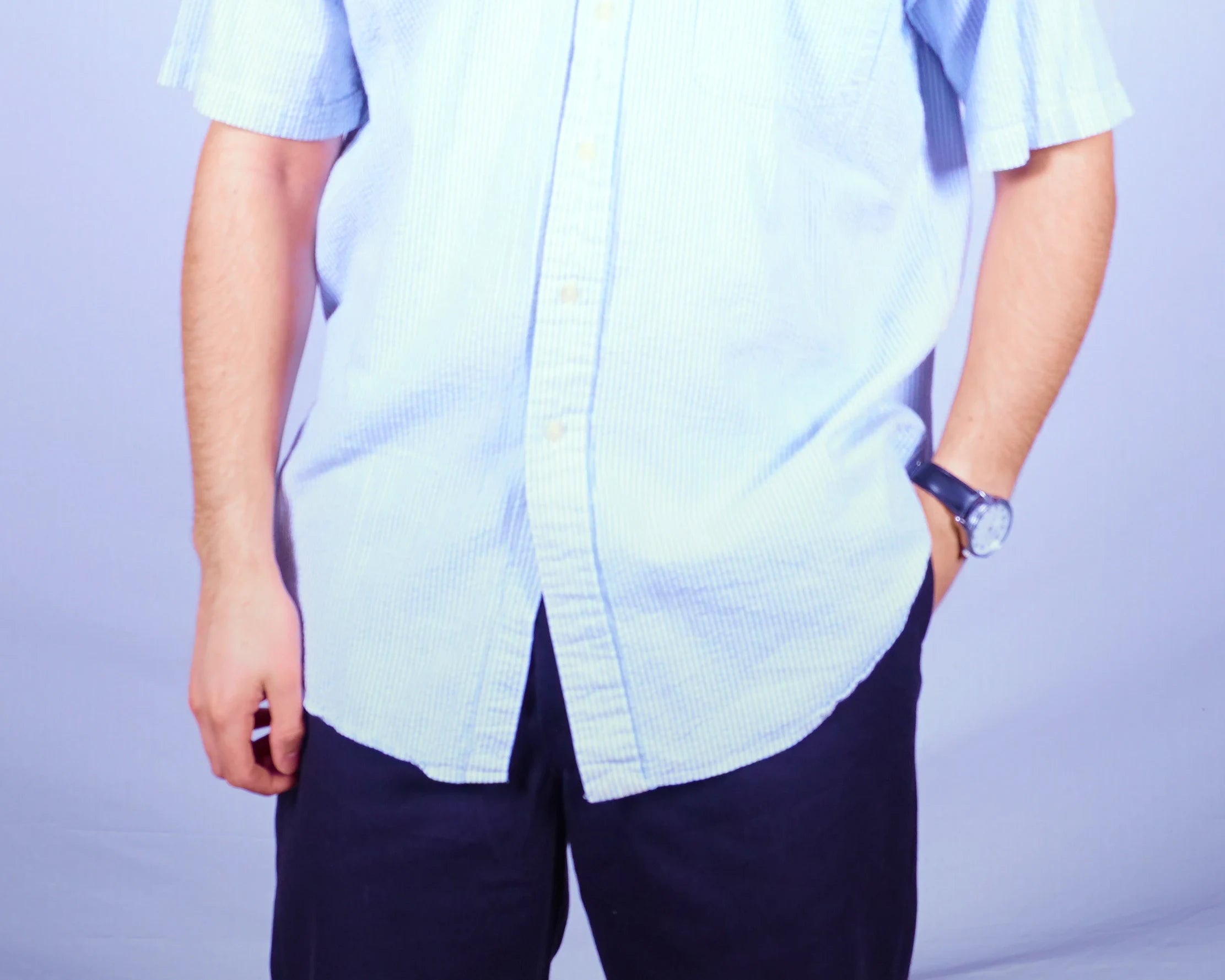 Ralph Lauren Short Sleeve Button-up Shirt (M)