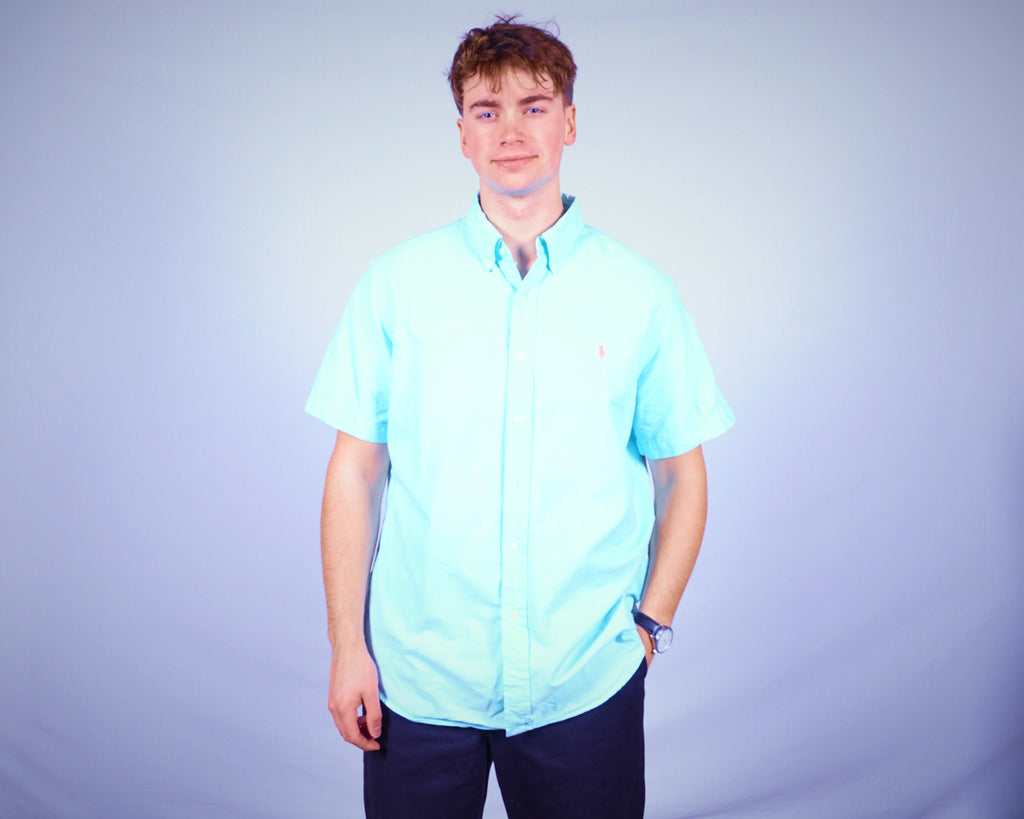 Ralph Lauren Short-sleeve Button-down Shirt (S)