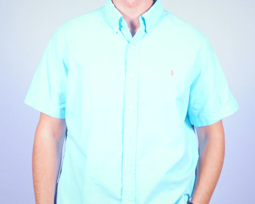 Ralph Lauren Short-sleeve Button-down Shirt (S)