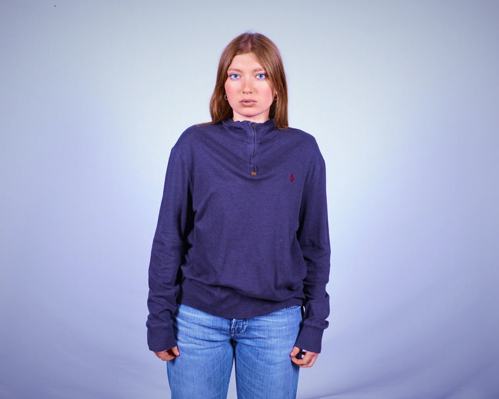 Ralph Lauren Quarter-zip Sweater (M)