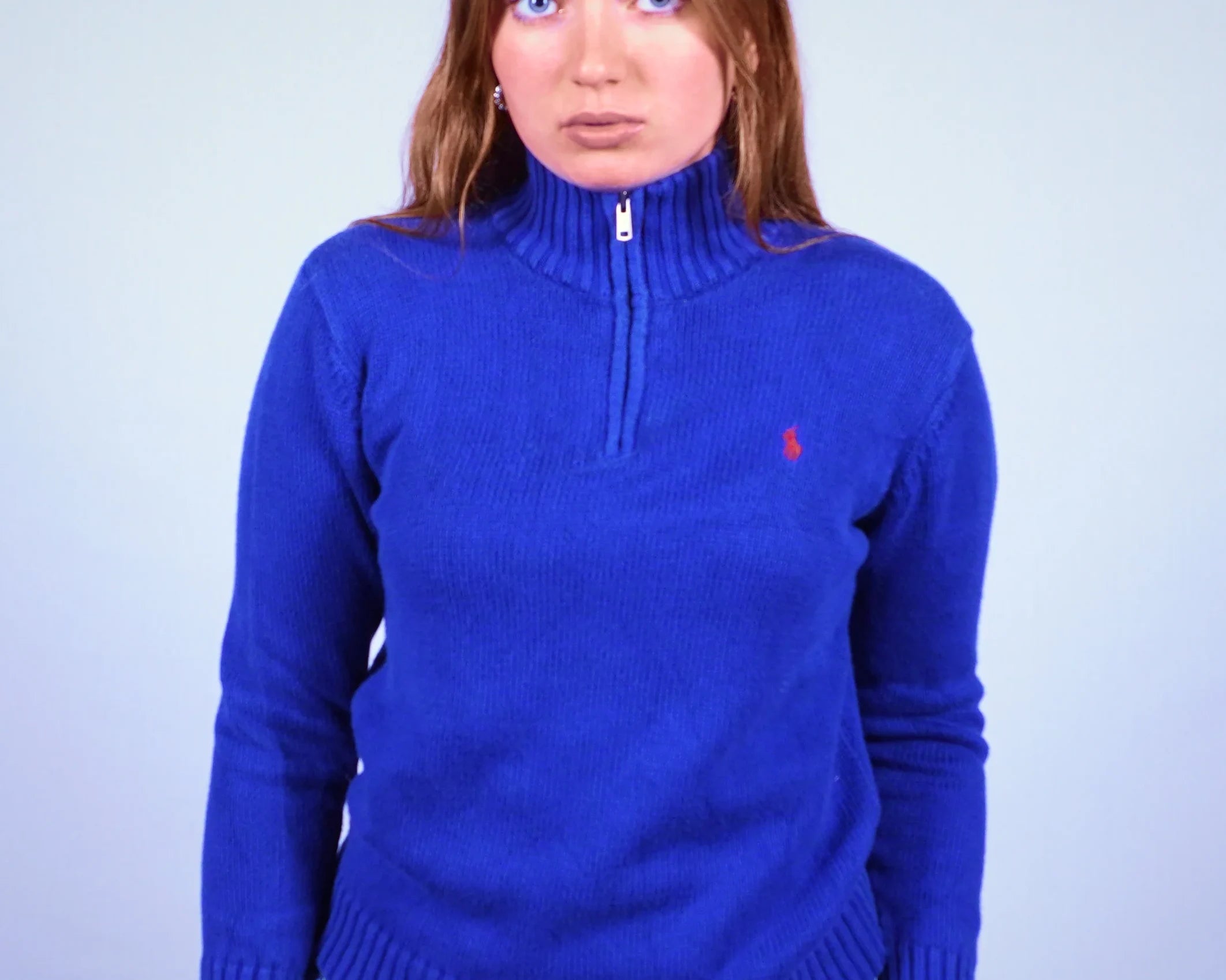 Ralph Lauren Quarter-zip Sweater (S)