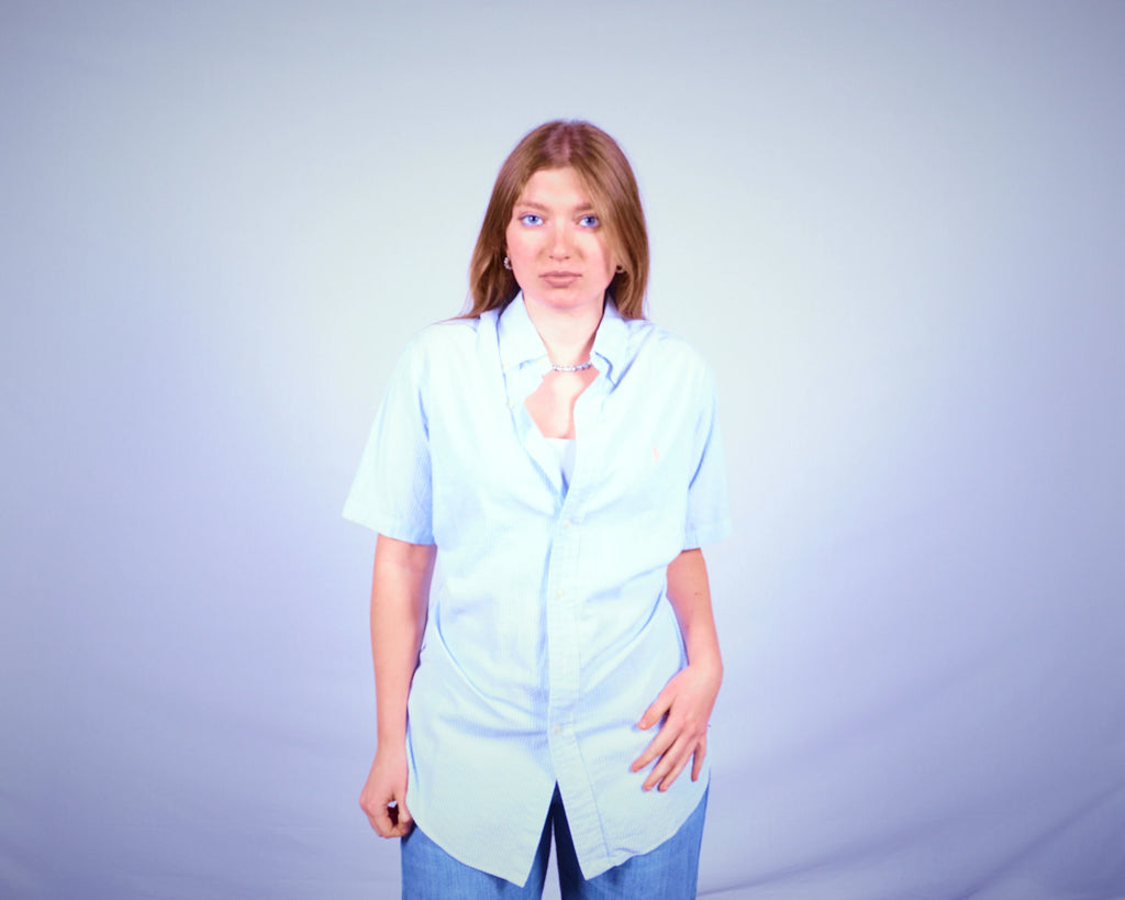 Ralph Lauren Short-sleeve Button-up Shirt (S)