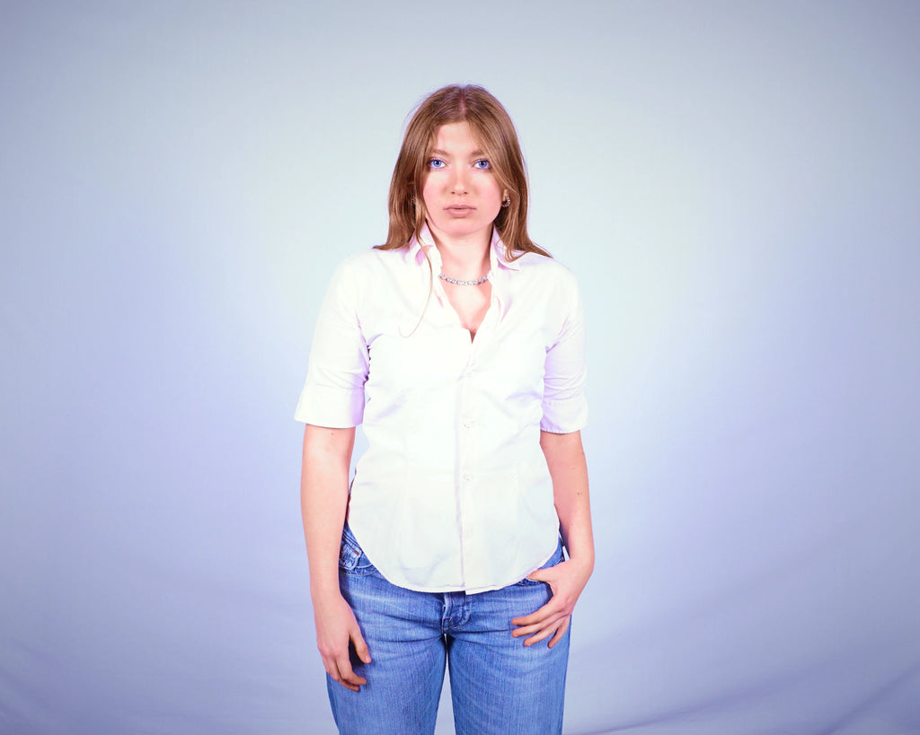 Ralph Lauren Short Sleeve Button-up Shirt (S)