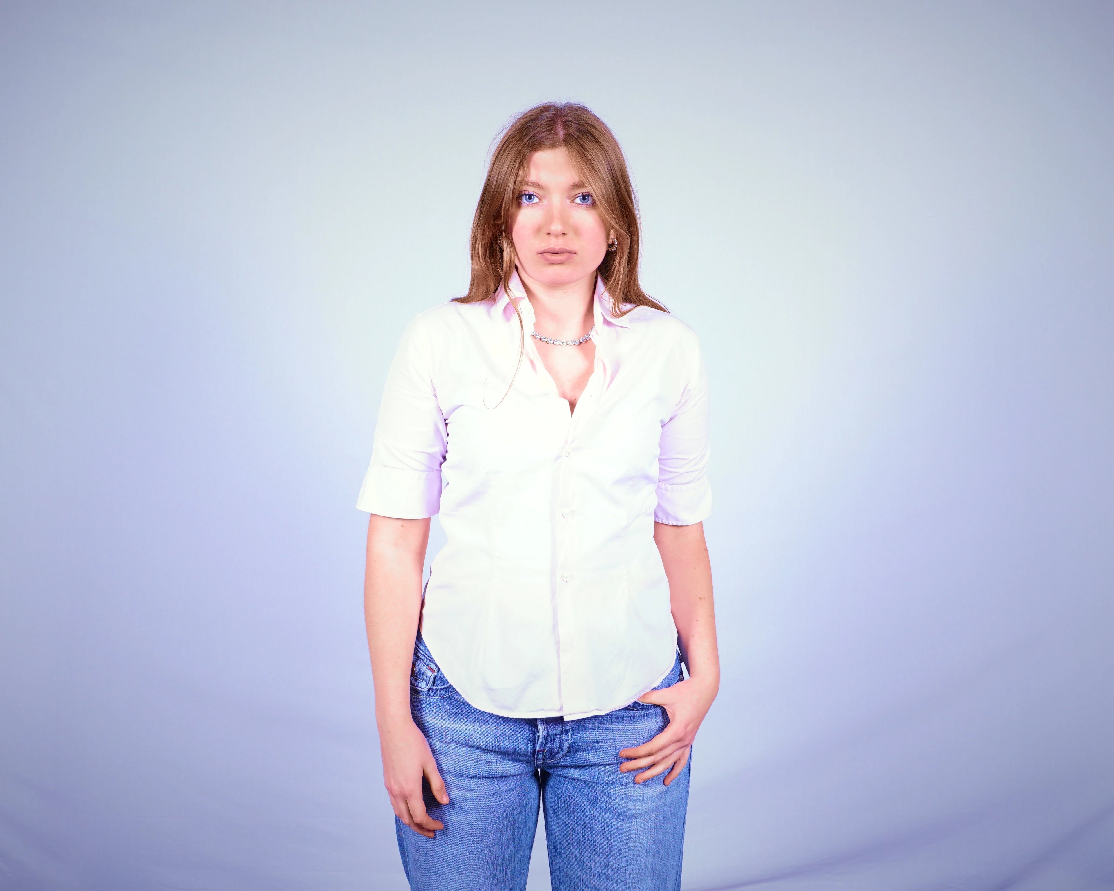 Ralph Lauren Short Sleeve Button-up Shirt (S)