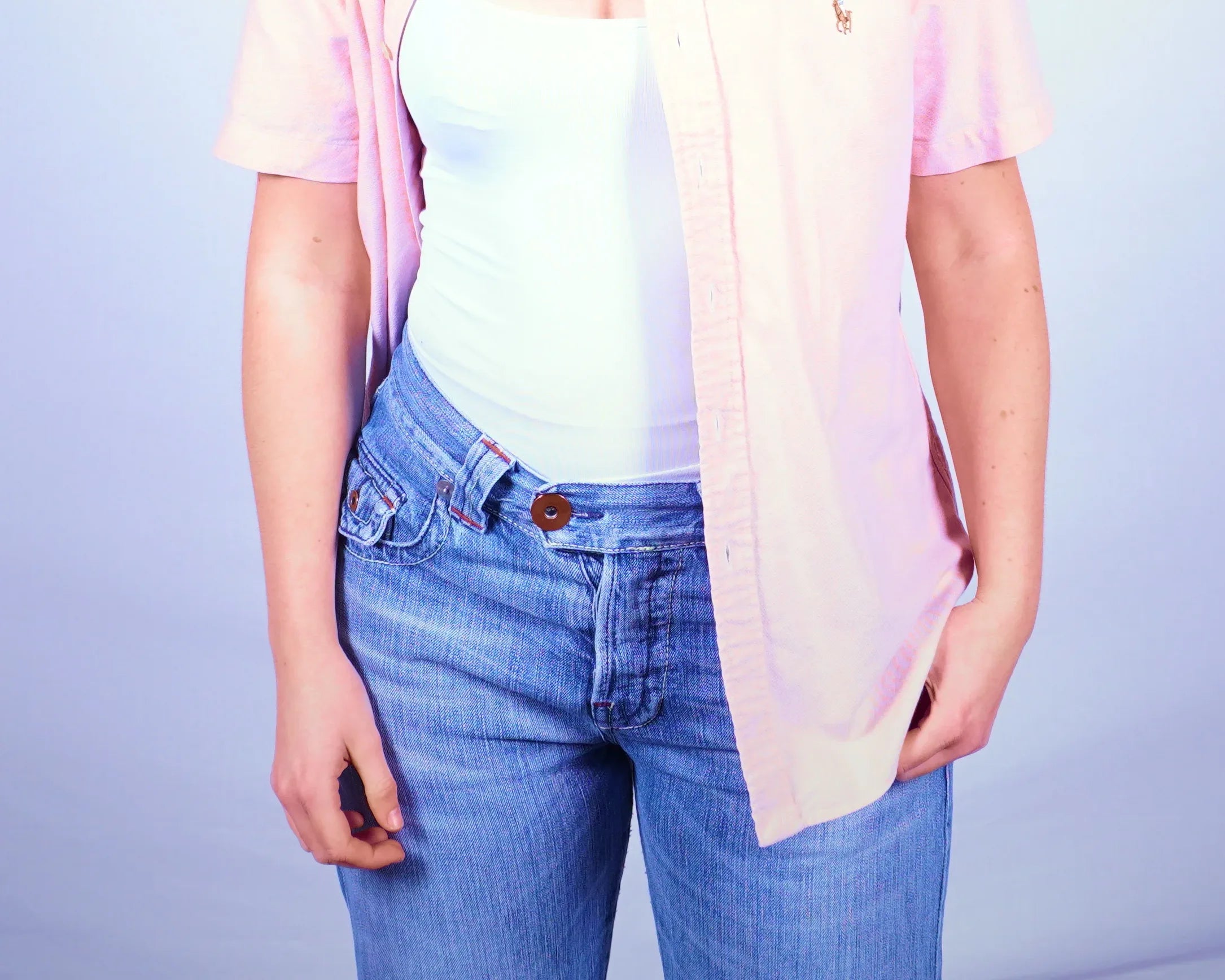 Ralph Lauren Short Sleeve Button-up Shirt (S)