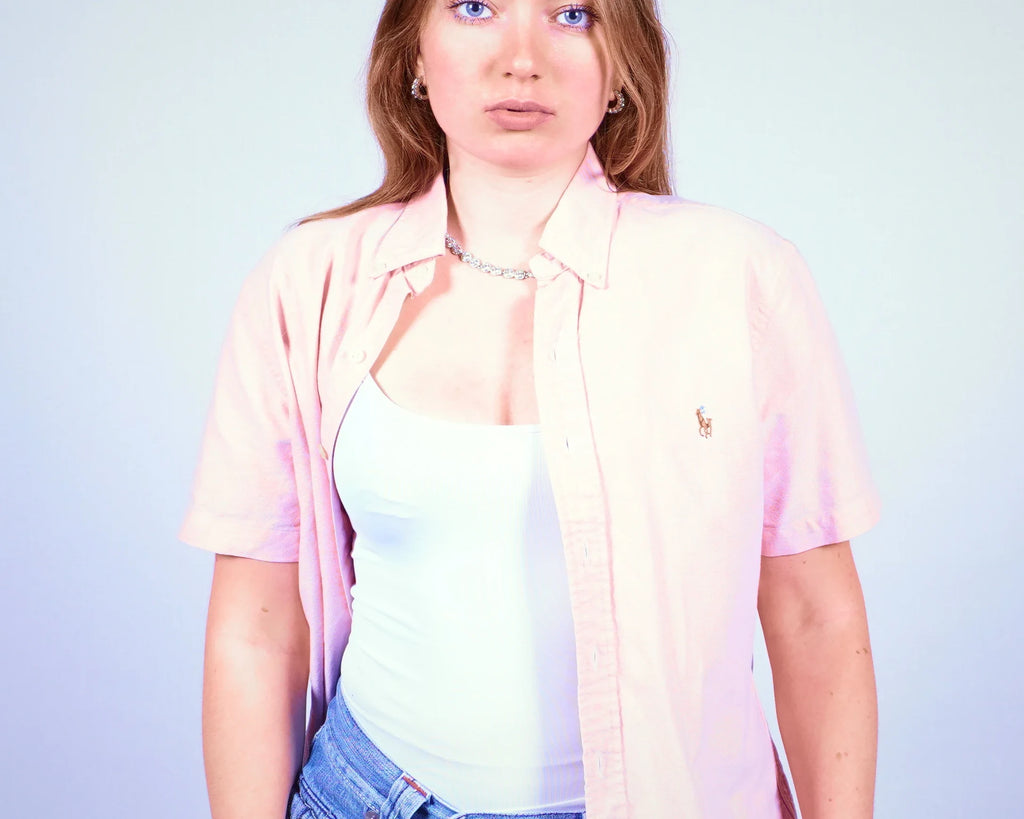 Ralph Lauren Short Sleeve Button-up Shirt (S)