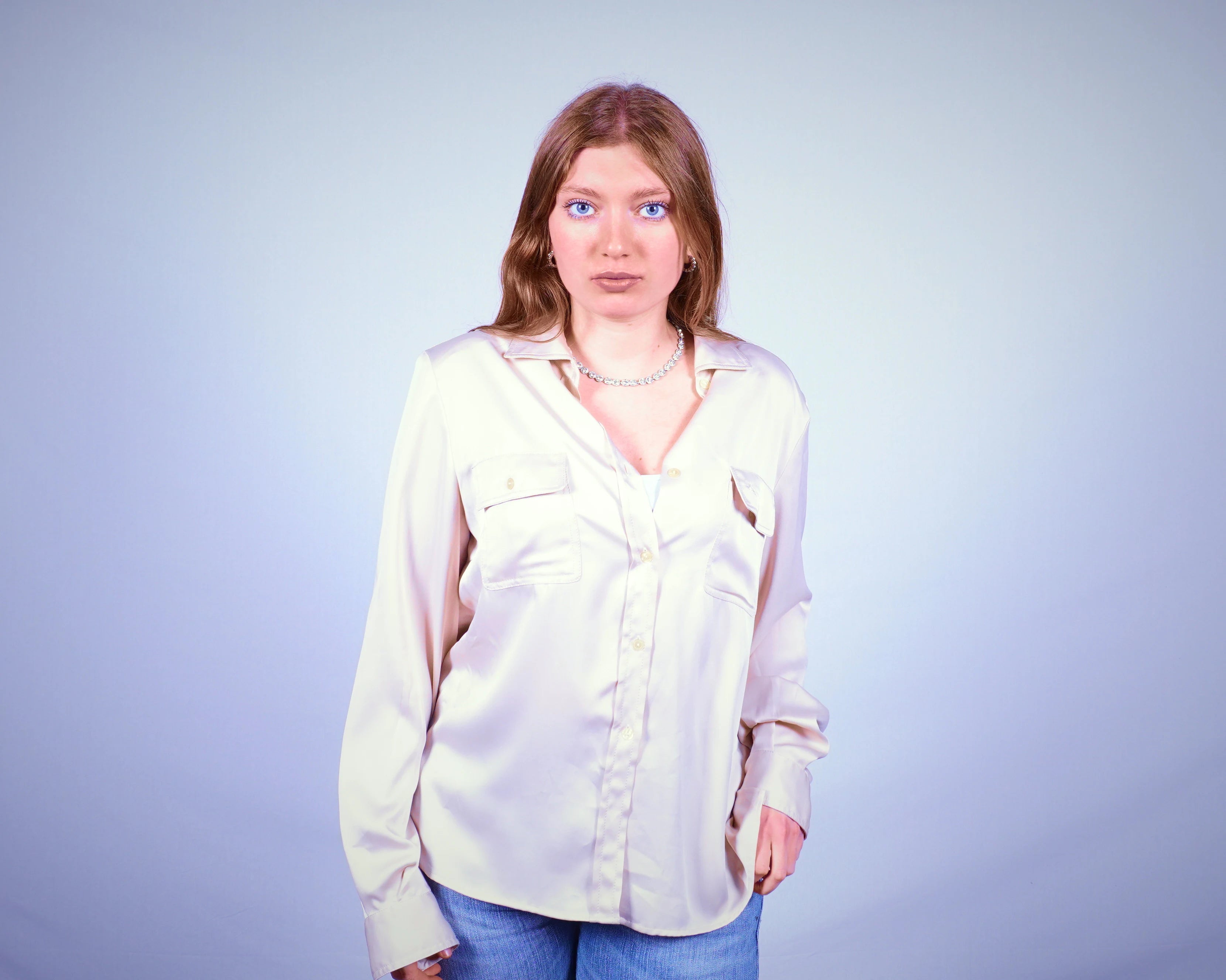 Burberry Button-up Shirt (M)