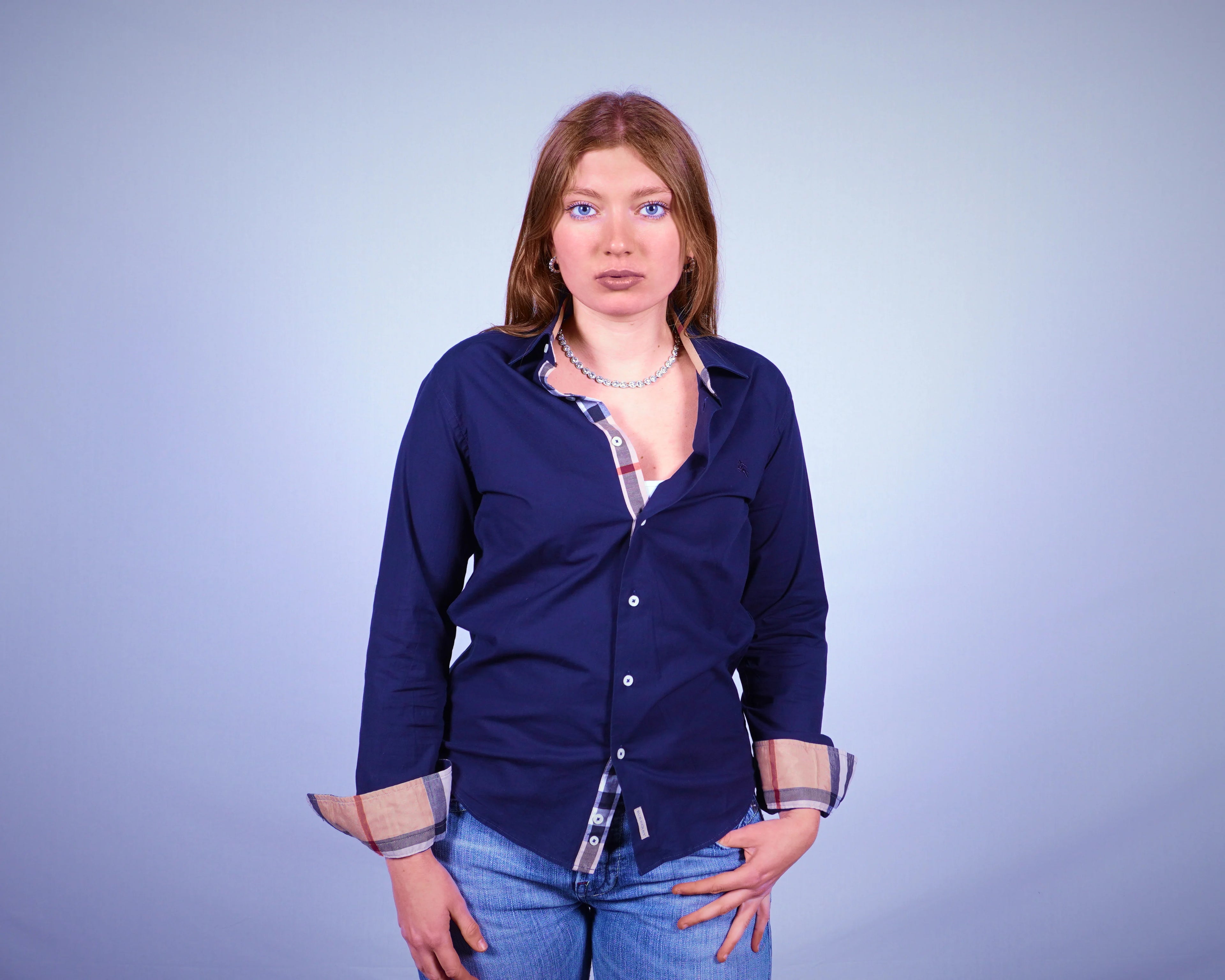 Burberry Button-up Shirt (M)